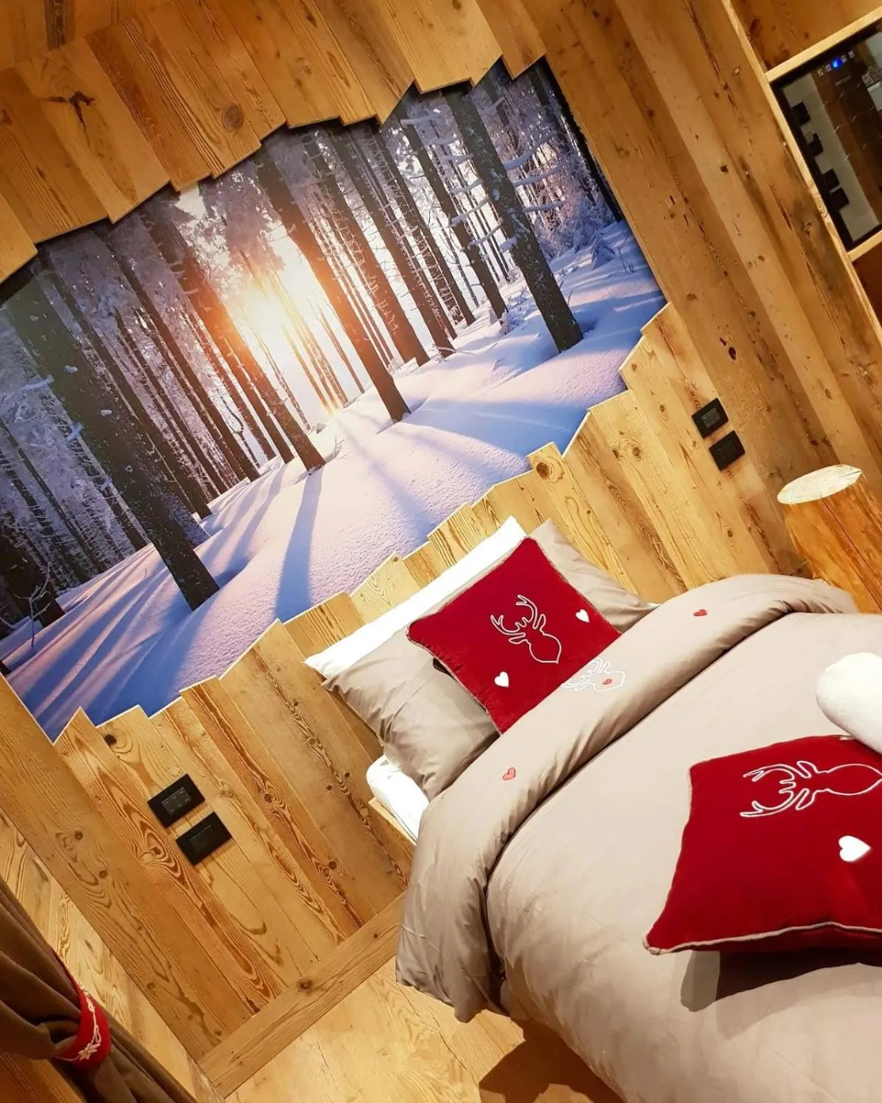 Bed in AGRITURISMO La Giasena