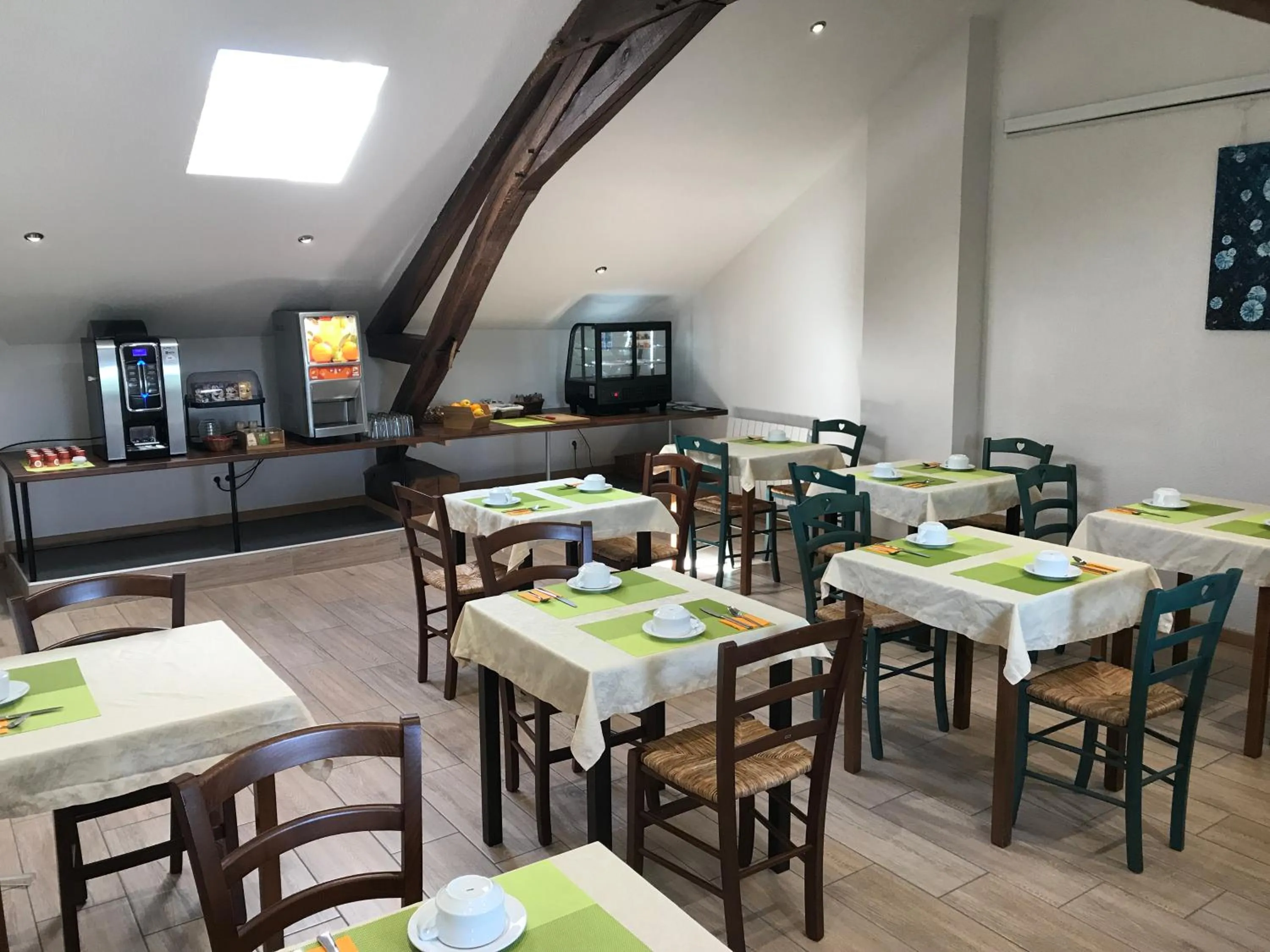 Area and facilities in La Buissonnière