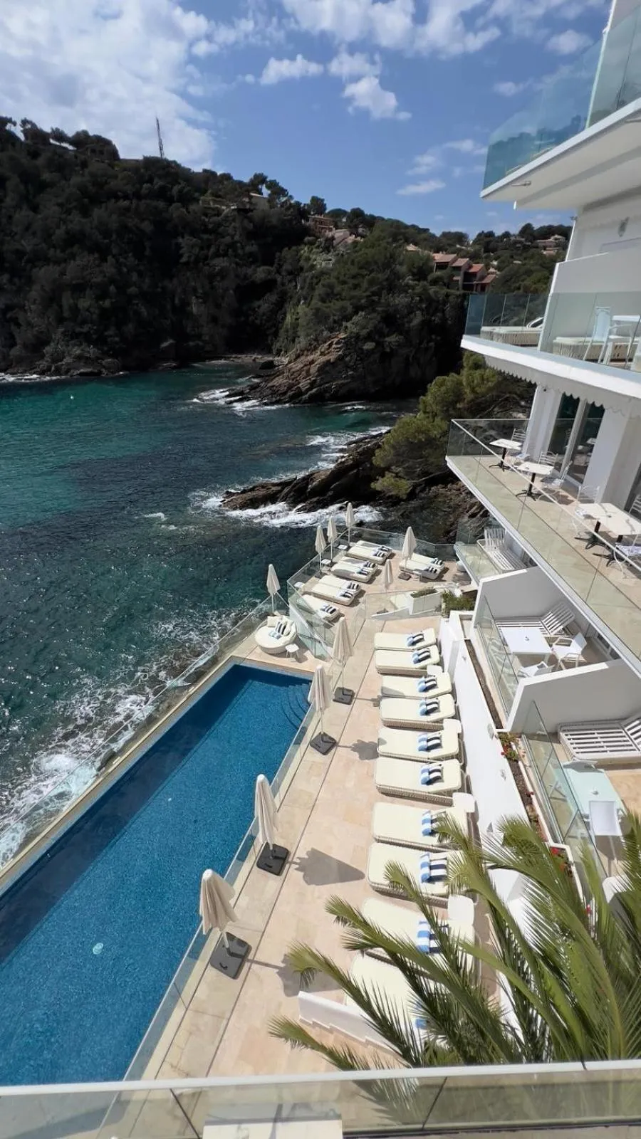 Natural landscape in Hotel La Calanque