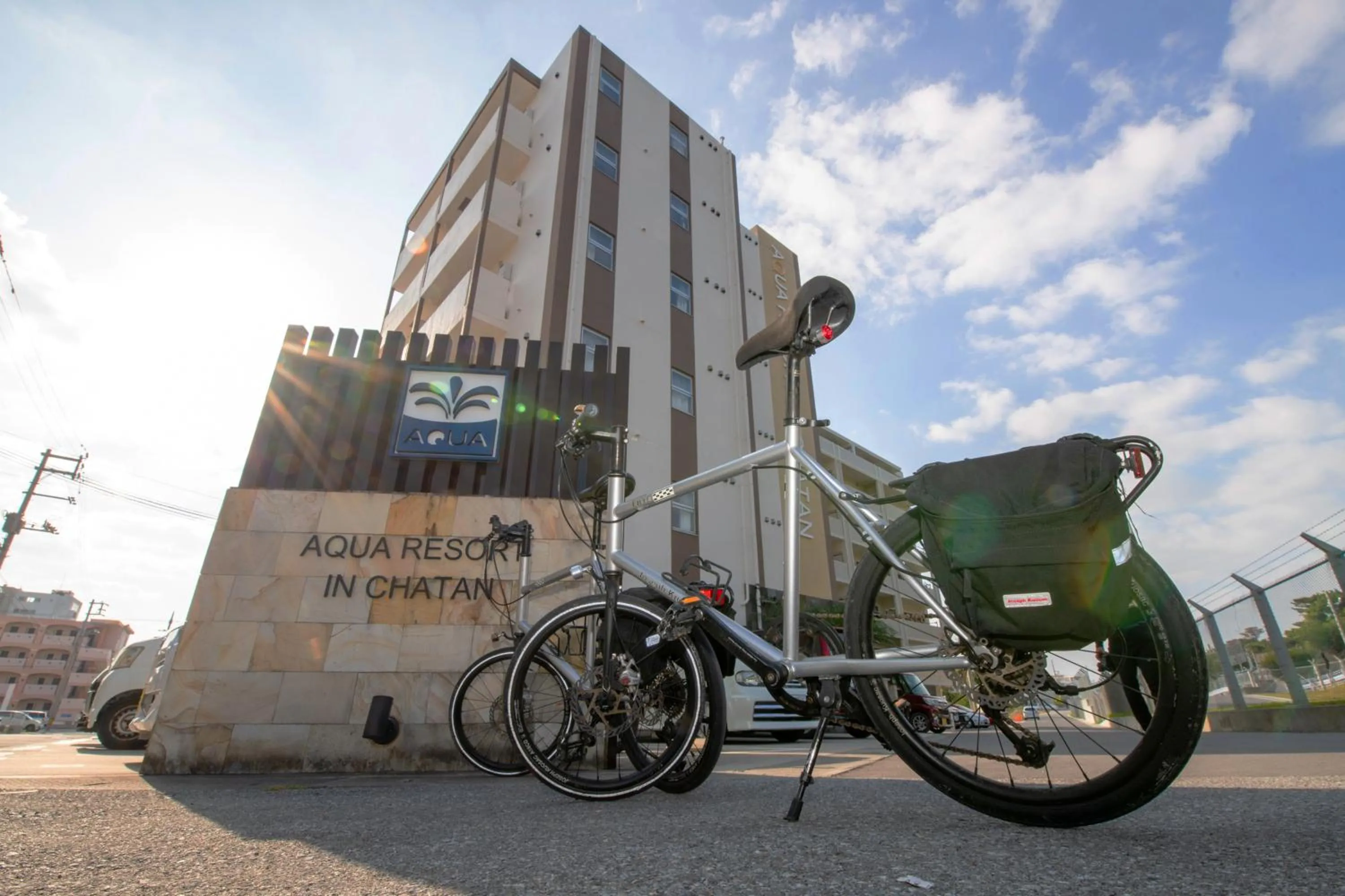 Property building in Aqua Resort in Chatan