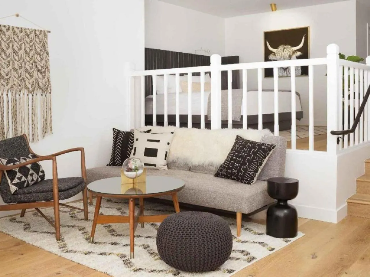 Seating area in The Landsby