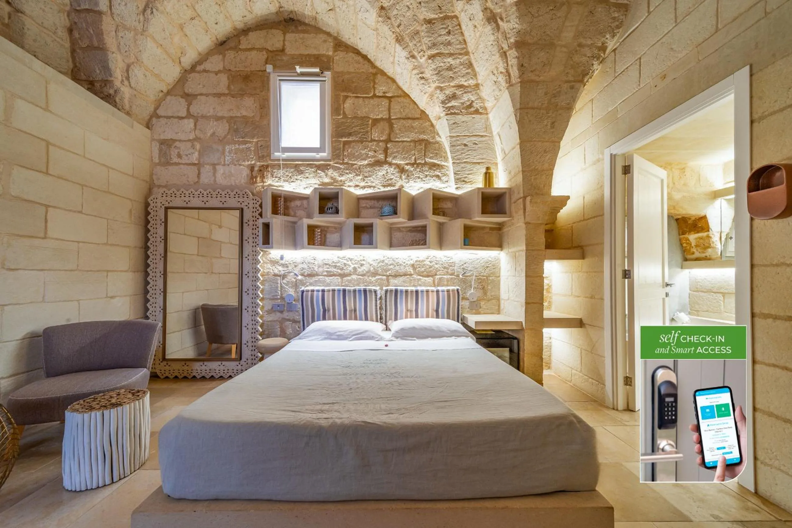 Bed in Corte Dei Granai Meeting & SPA - Raro Rooms Collection