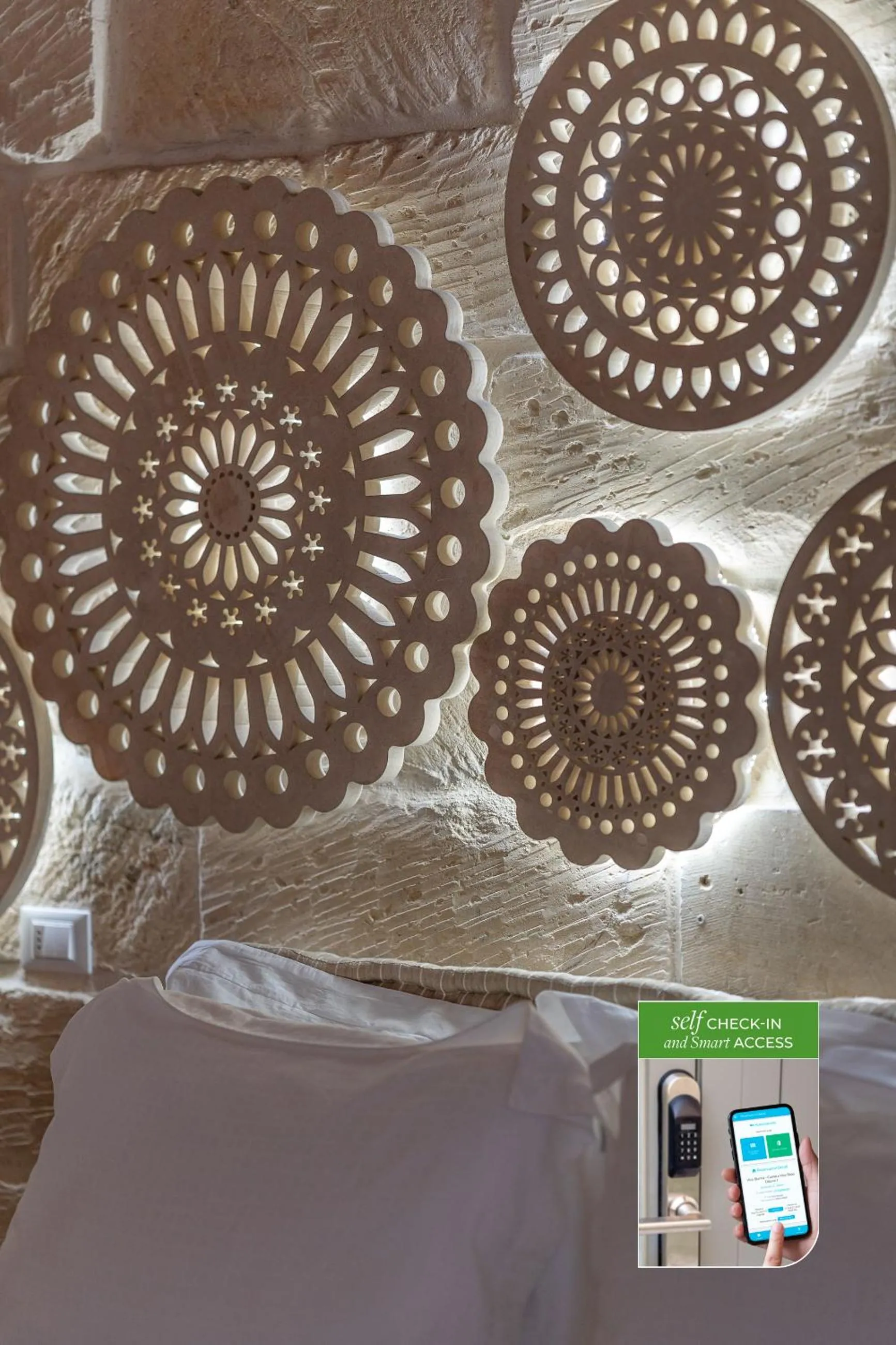 Bed in Corte Dei Granai Meeting & SPA - Raro Rooms Collection