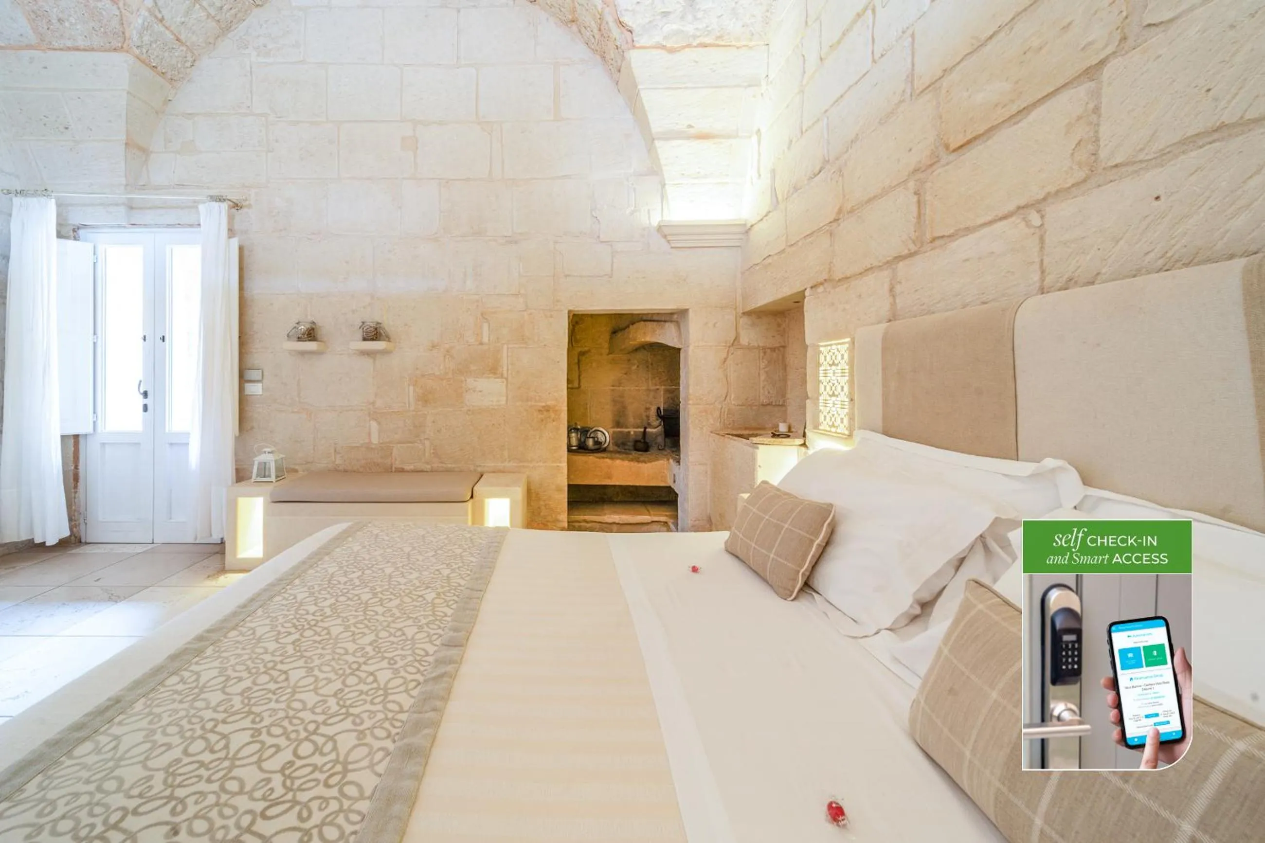 Bed in Corte Dei Granai Meeting & SPA - Raro Rooms Collection