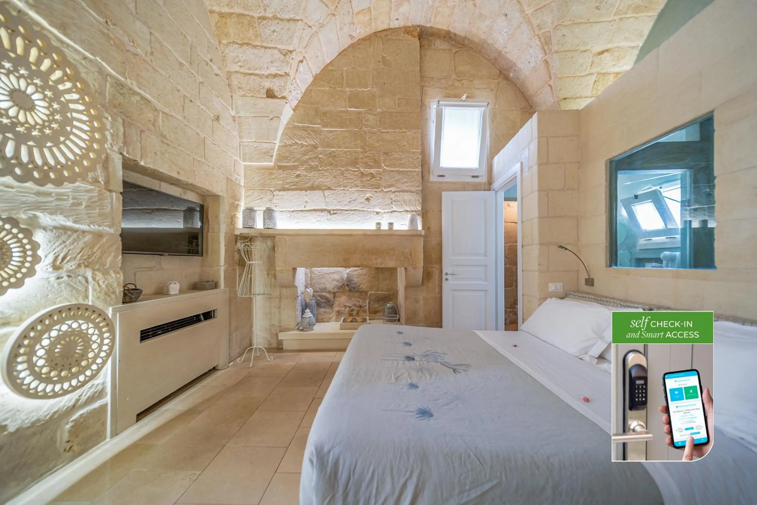 Bed in Corte Dei Granai Meeting & SPA - Raro Rooms Collection