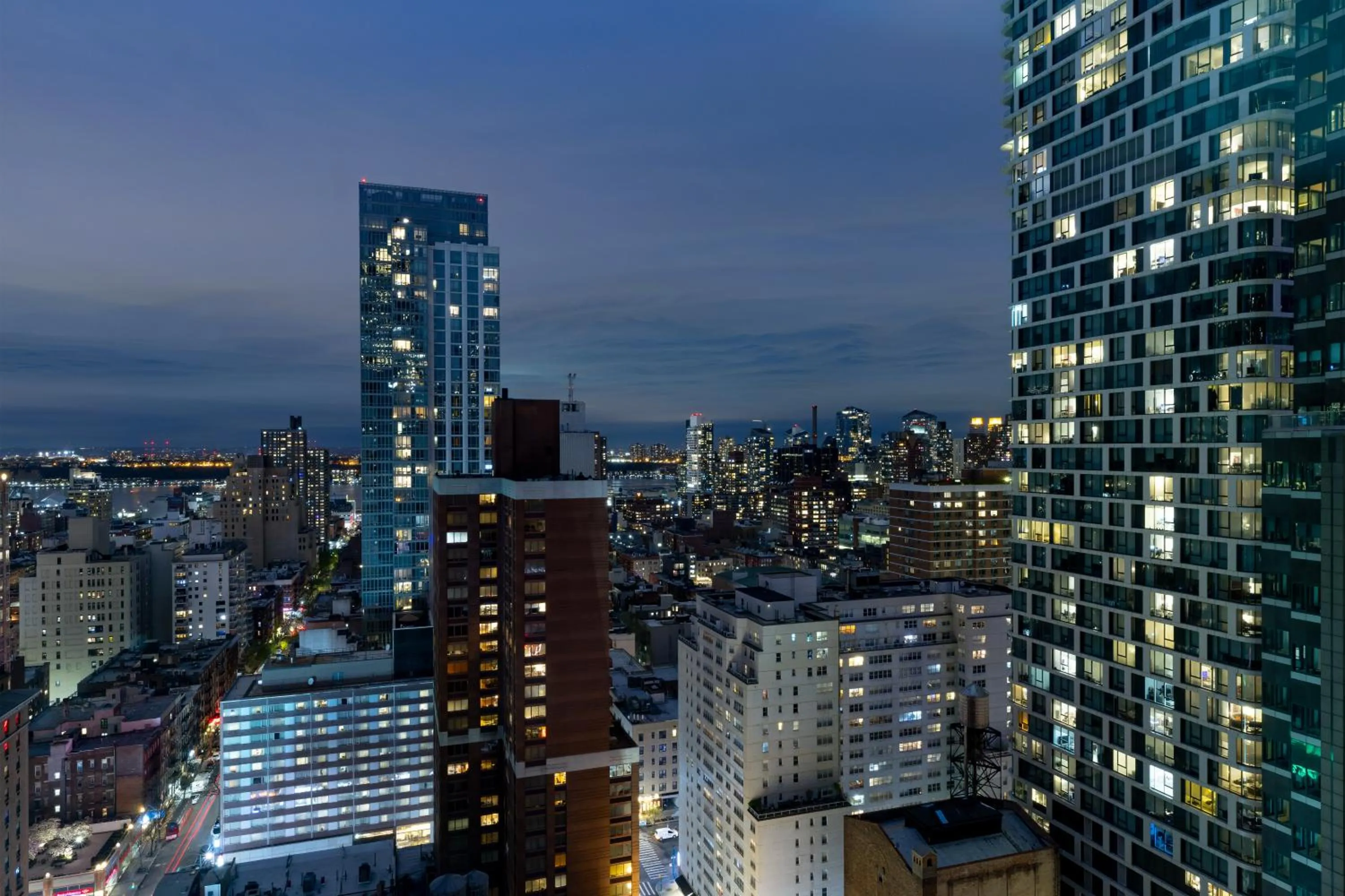 River view in M Social Hotel New York Times Square