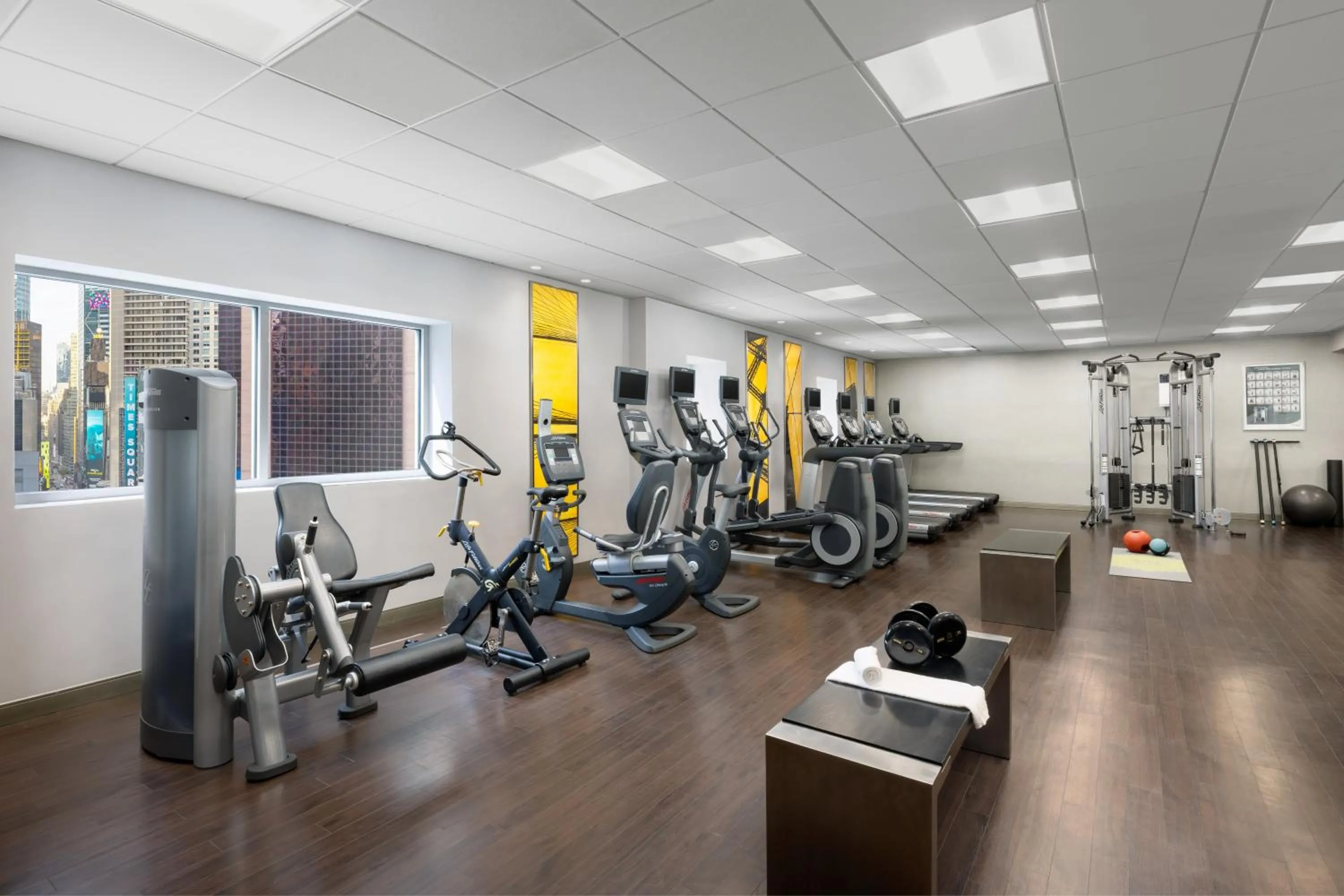 Fitness centre/facilities in M Social Hotel New York Times Square