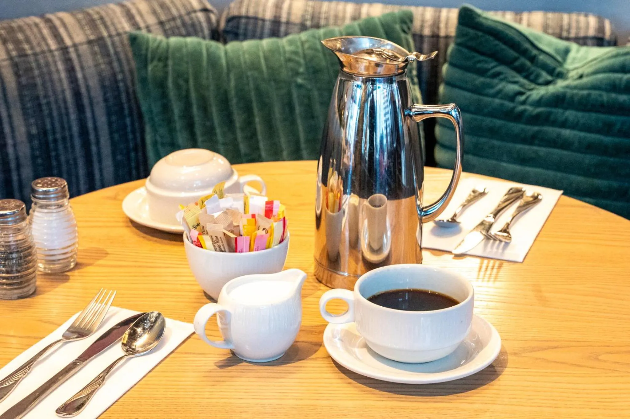 Breakfast in M Social Hotel New York Times Square