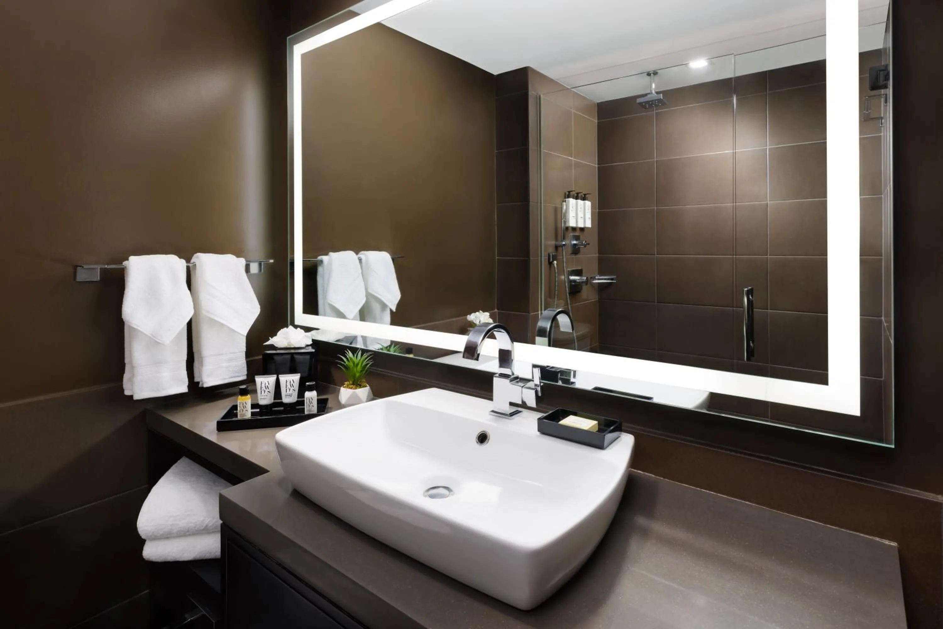 Bathroom in M Social Hotel New York Times Square