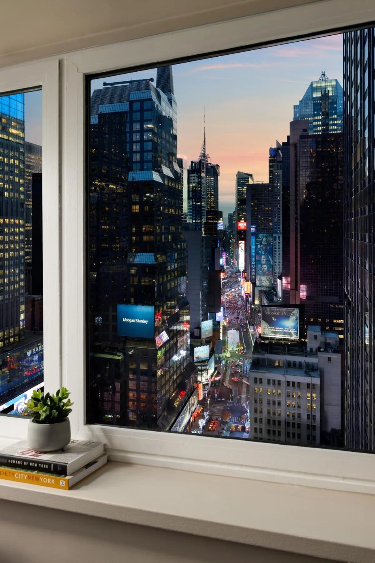 City view in M Social Hotel New York Times Square