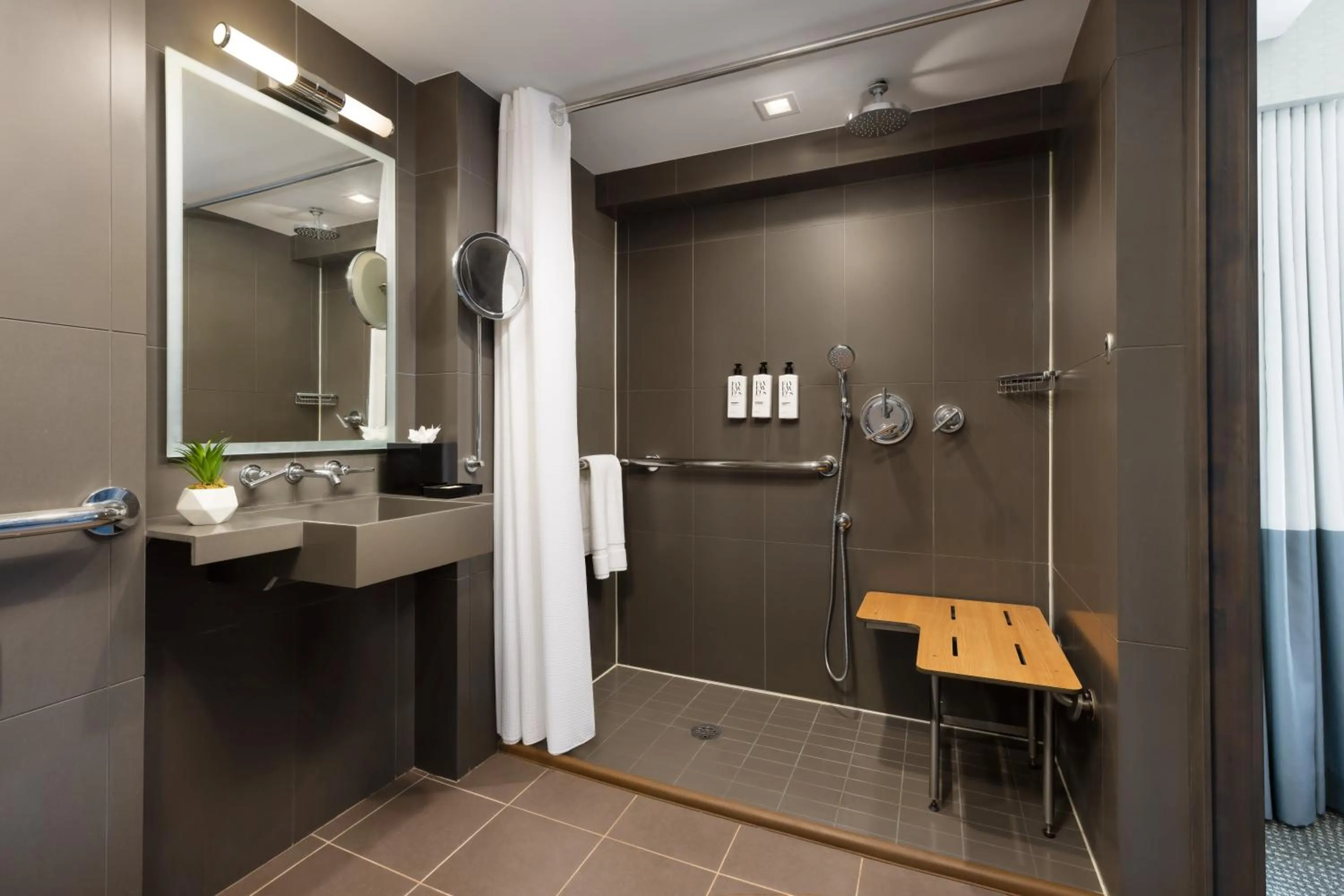 Bathroom in M Social Hotel New York Times Square