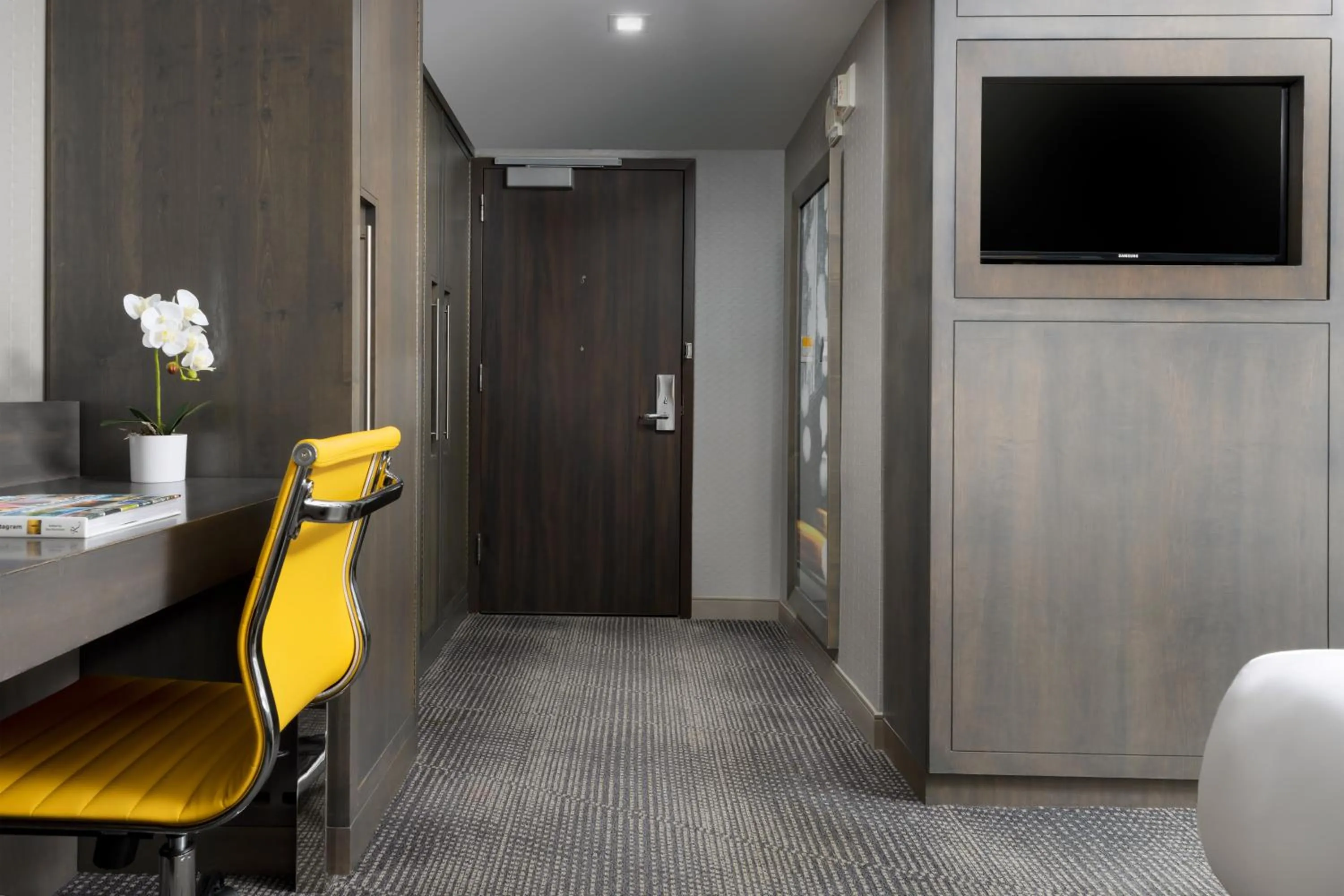 Bedroom in M Social Hotel New York Times Square