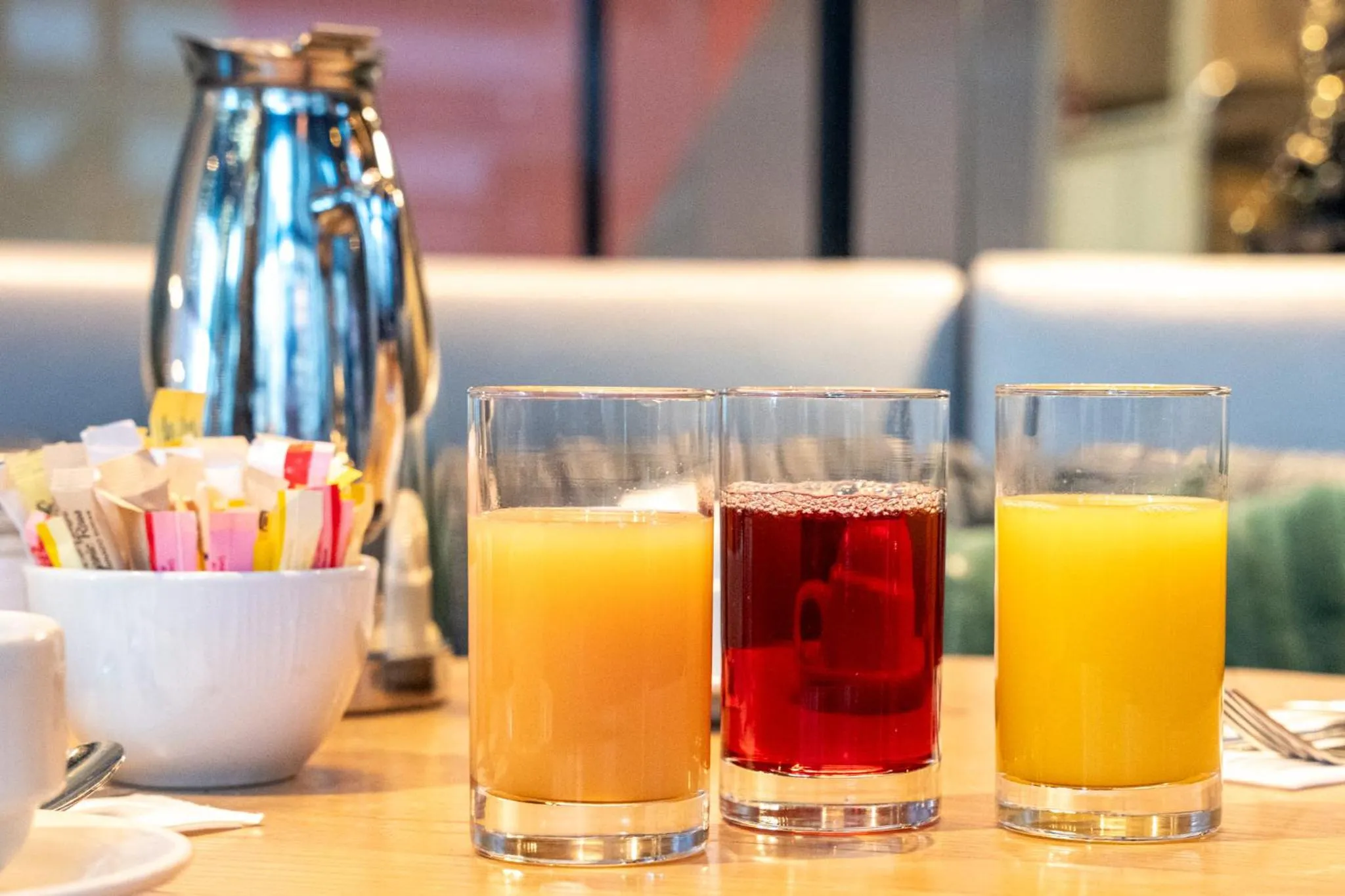 Breakfast in M Social Hotel New York Times Square