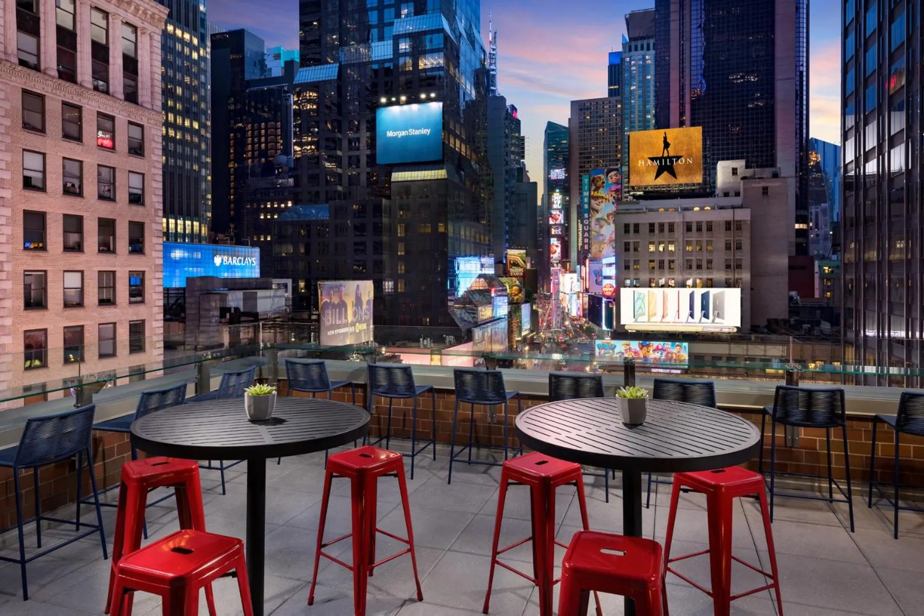 Balcony/Terrace in M Social Hotel New York Times Square