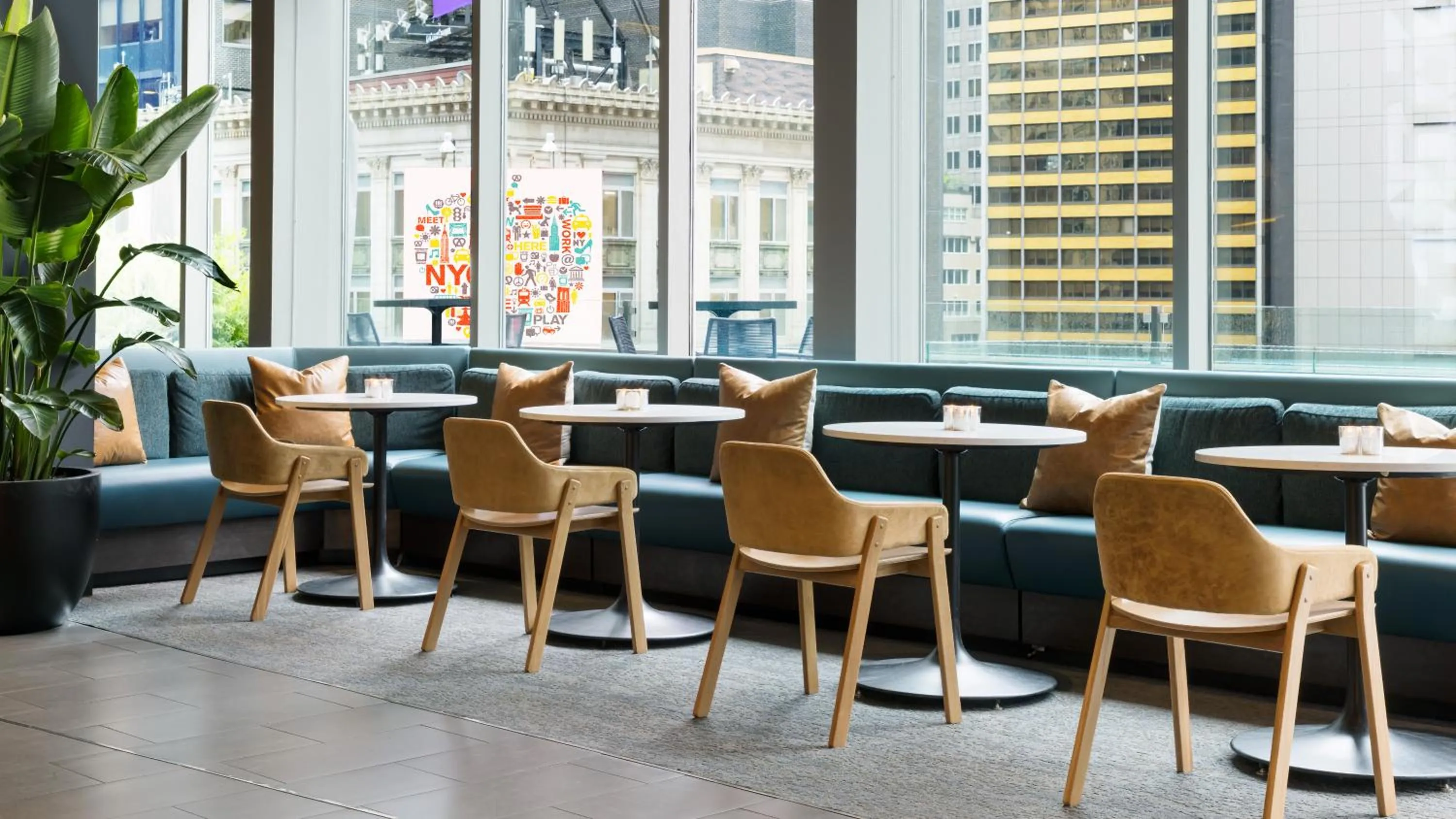 Restaurant/places to eat in M Social Hotel New York Times Square