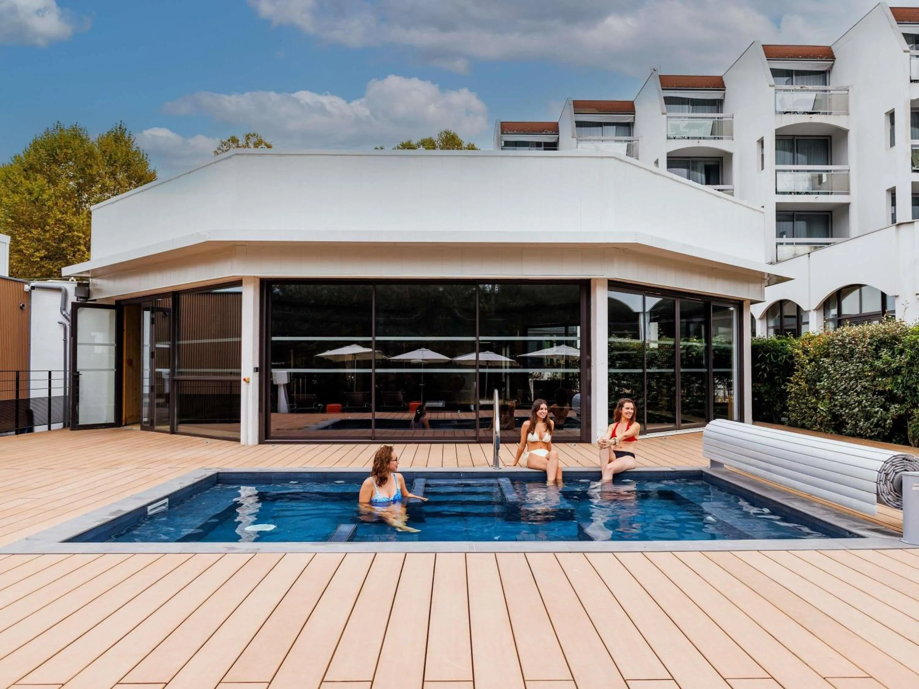 Property building in Mercure Aix-les-Bains Domaine de Marlioz Hôtel & Spa