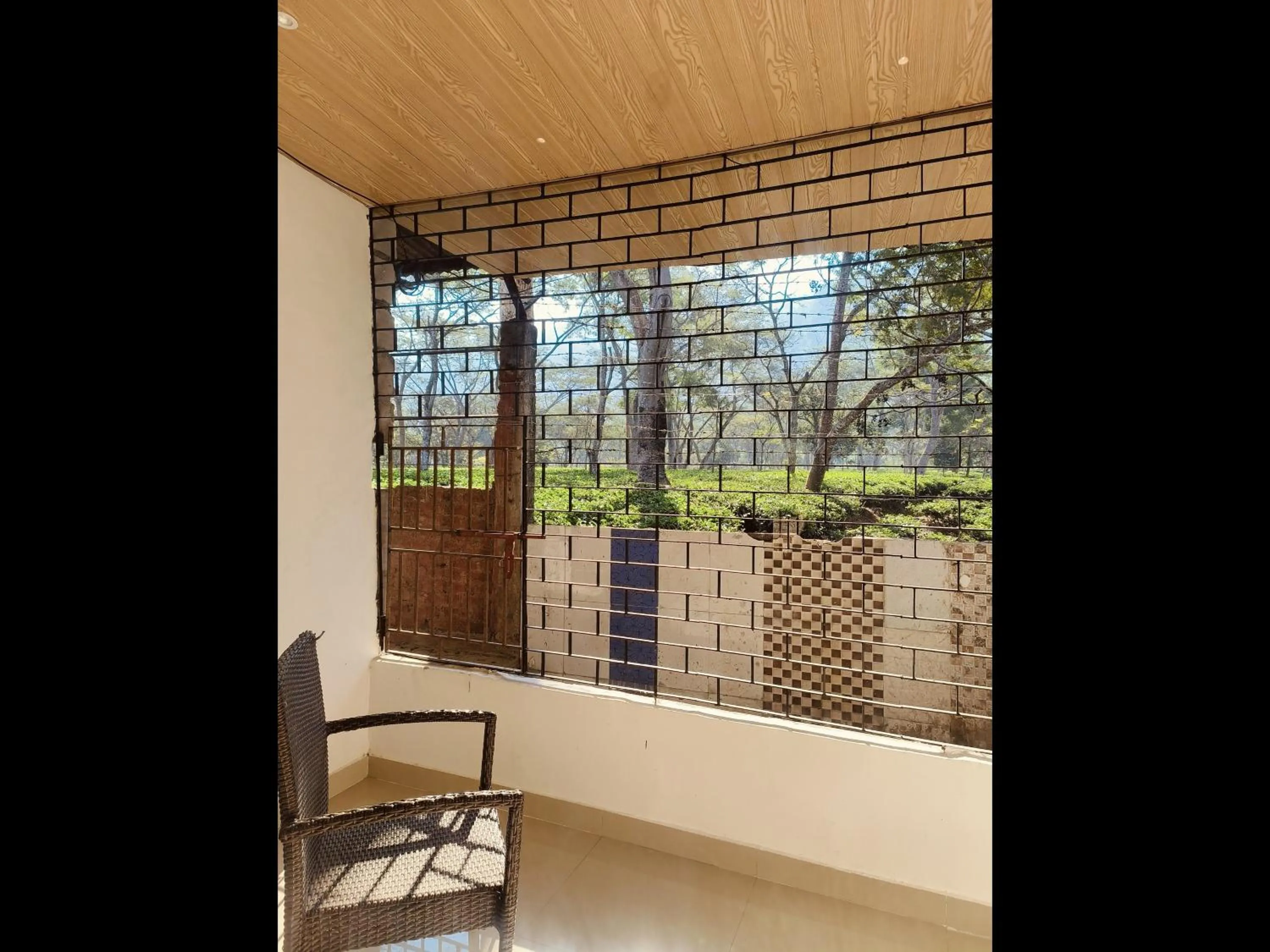 Patio in Kaziranga Eco Village Resort