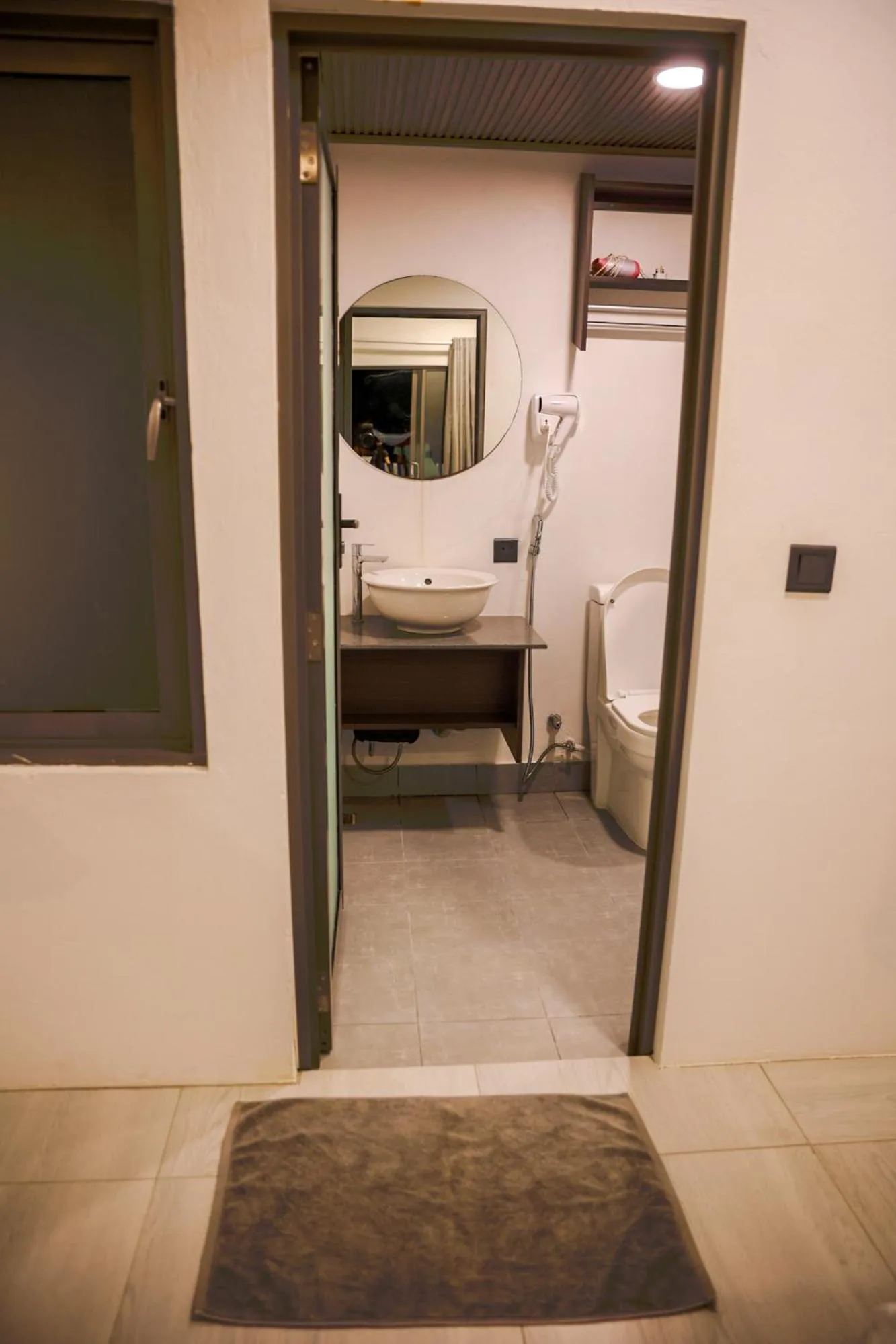 Toilet, Bed in Nirili Villa