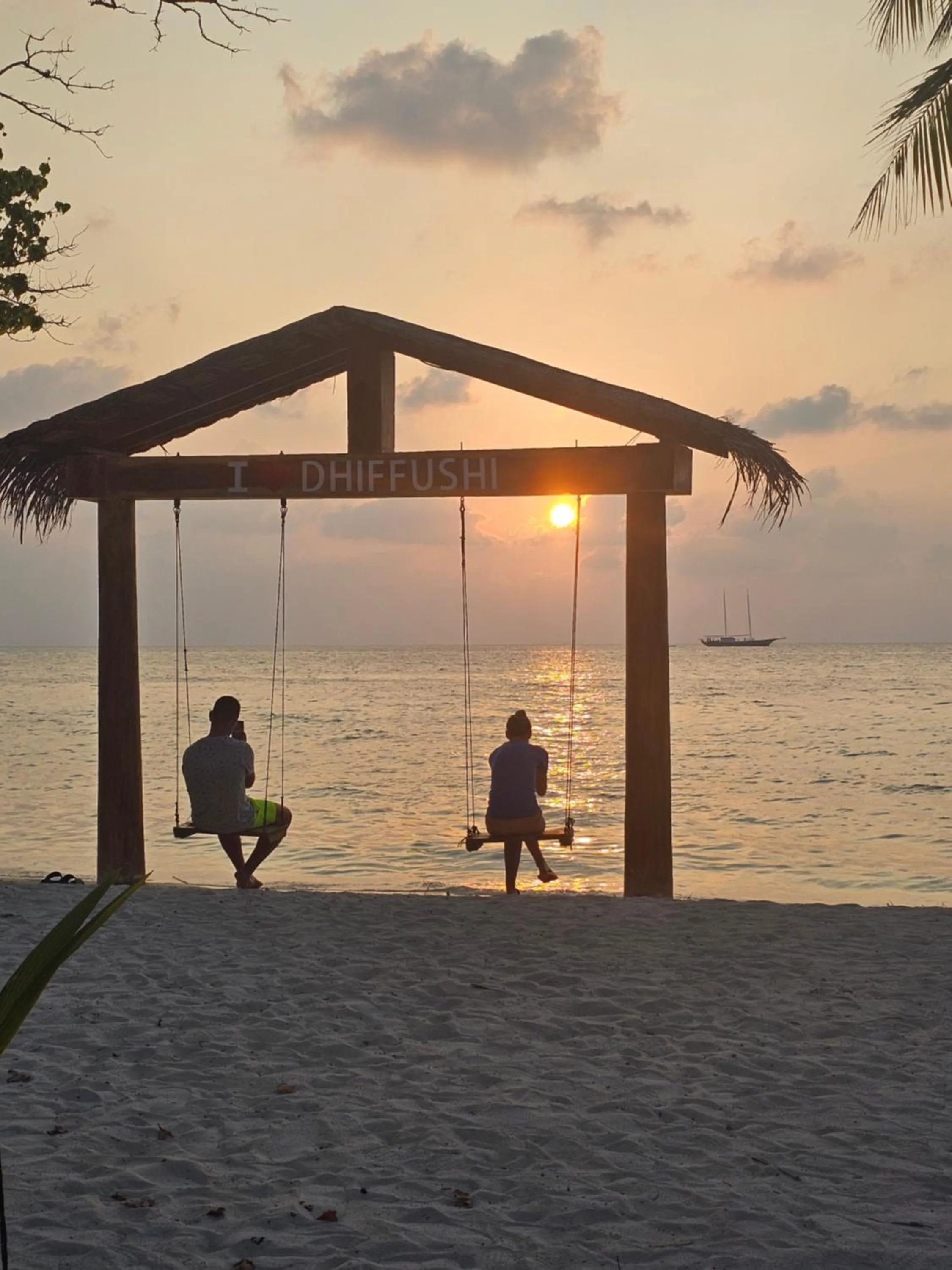 Sunset in Nirili Villa