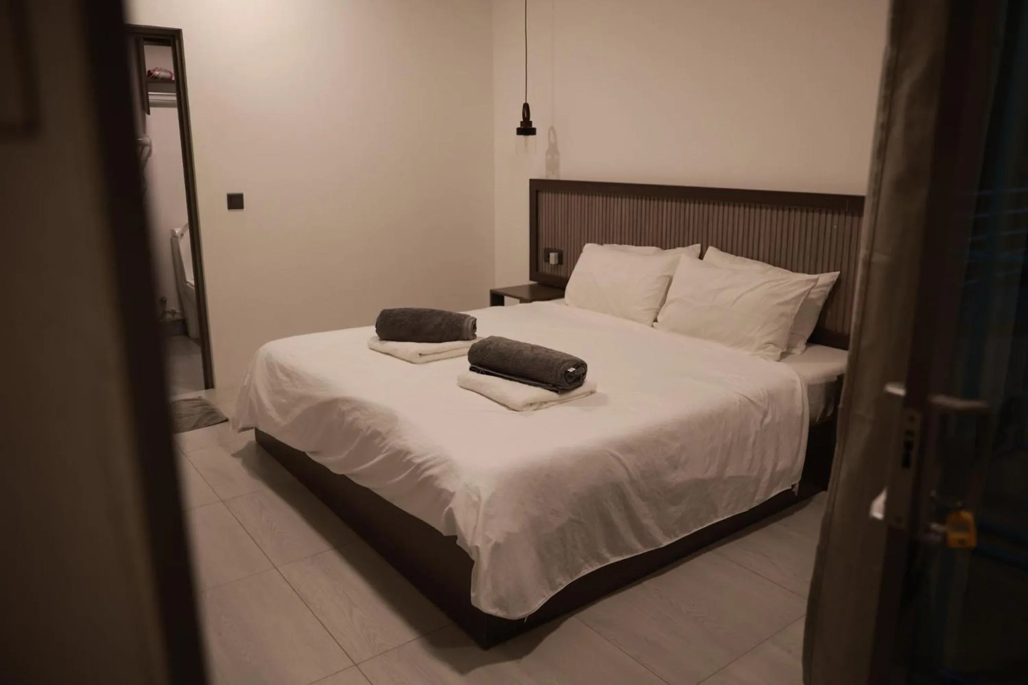 Bedroom, Bed in Nirili Villa