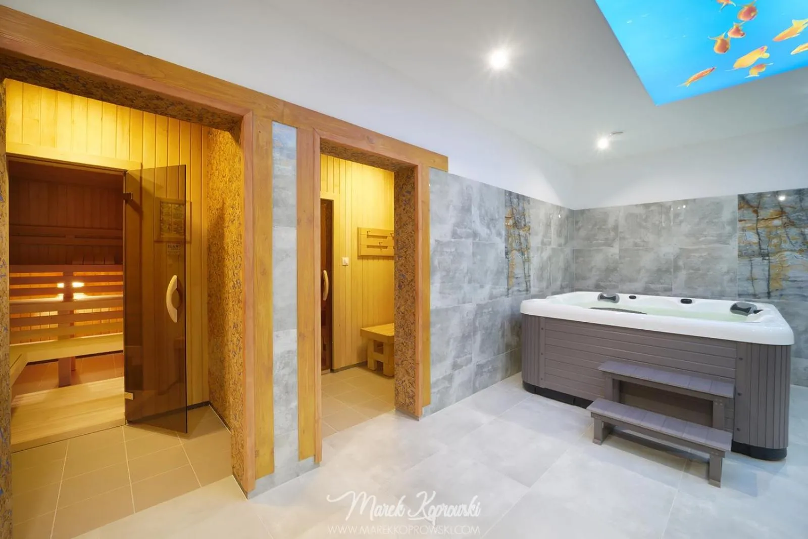 Hot Tub in Apartamenty Berg Karpacz