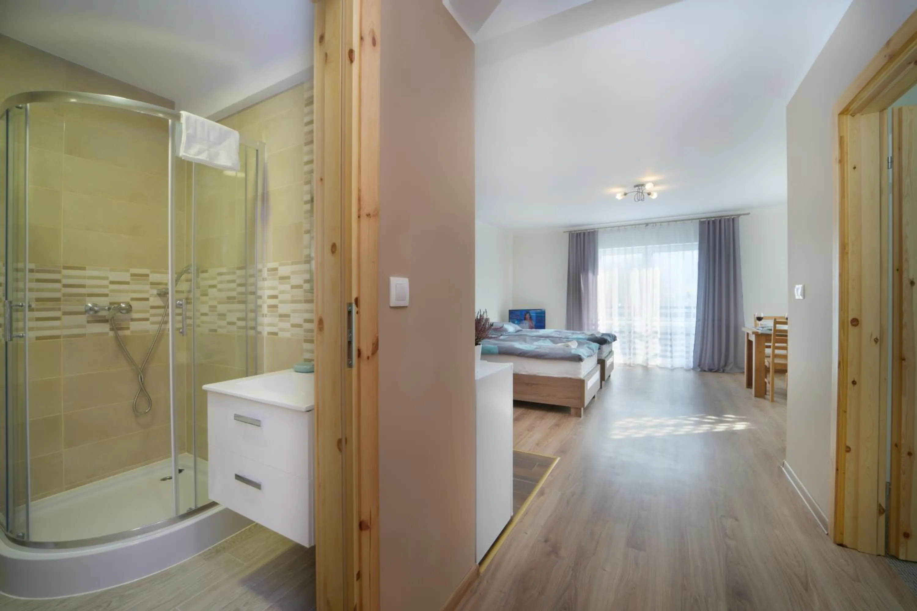 Shower in Apartamenty Berg Karpacz