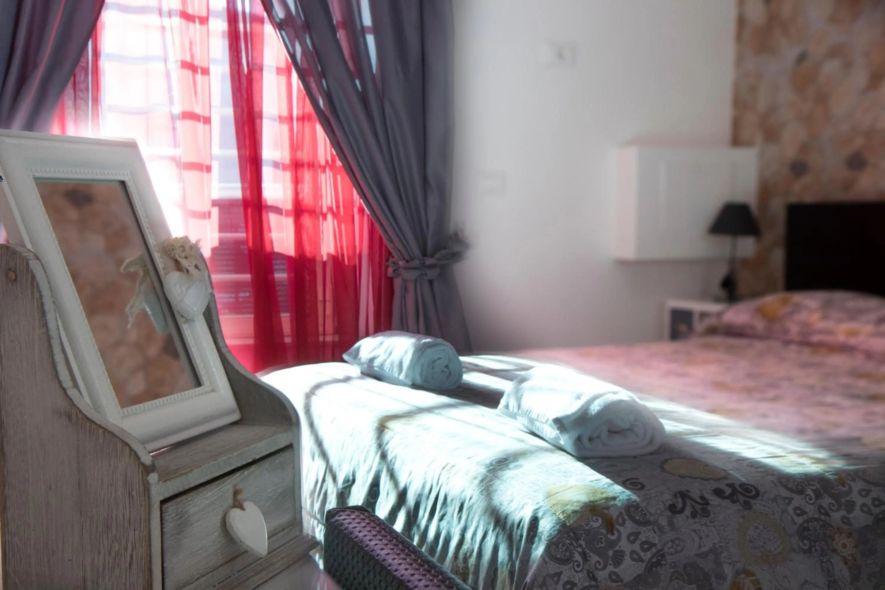 Bedroom, Bed in Megaride Santa Lucia