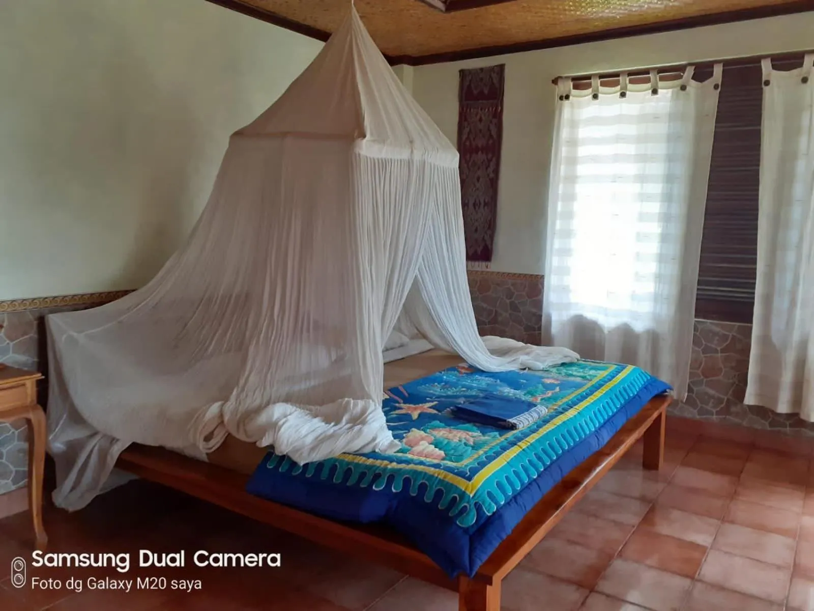 Bed in Sari Wangi Cottage