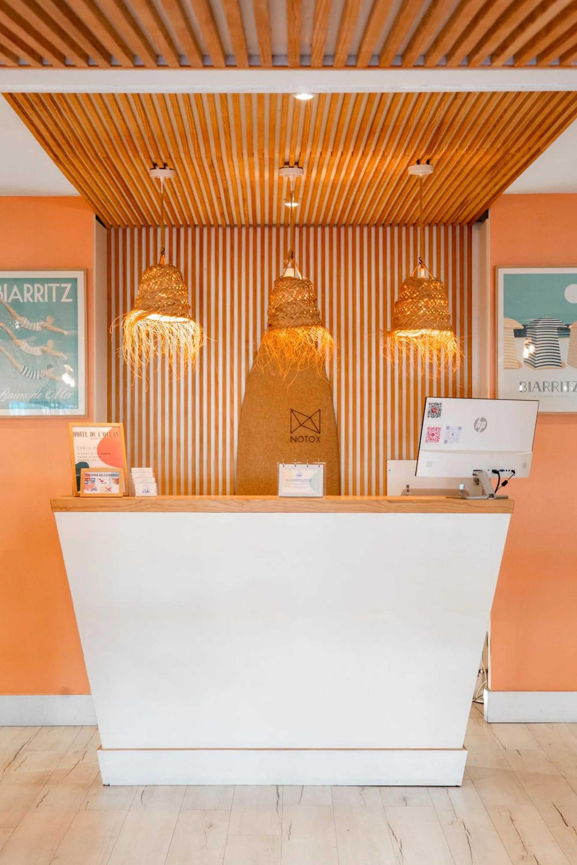 Lobby or reception in Hotel De L'Océan