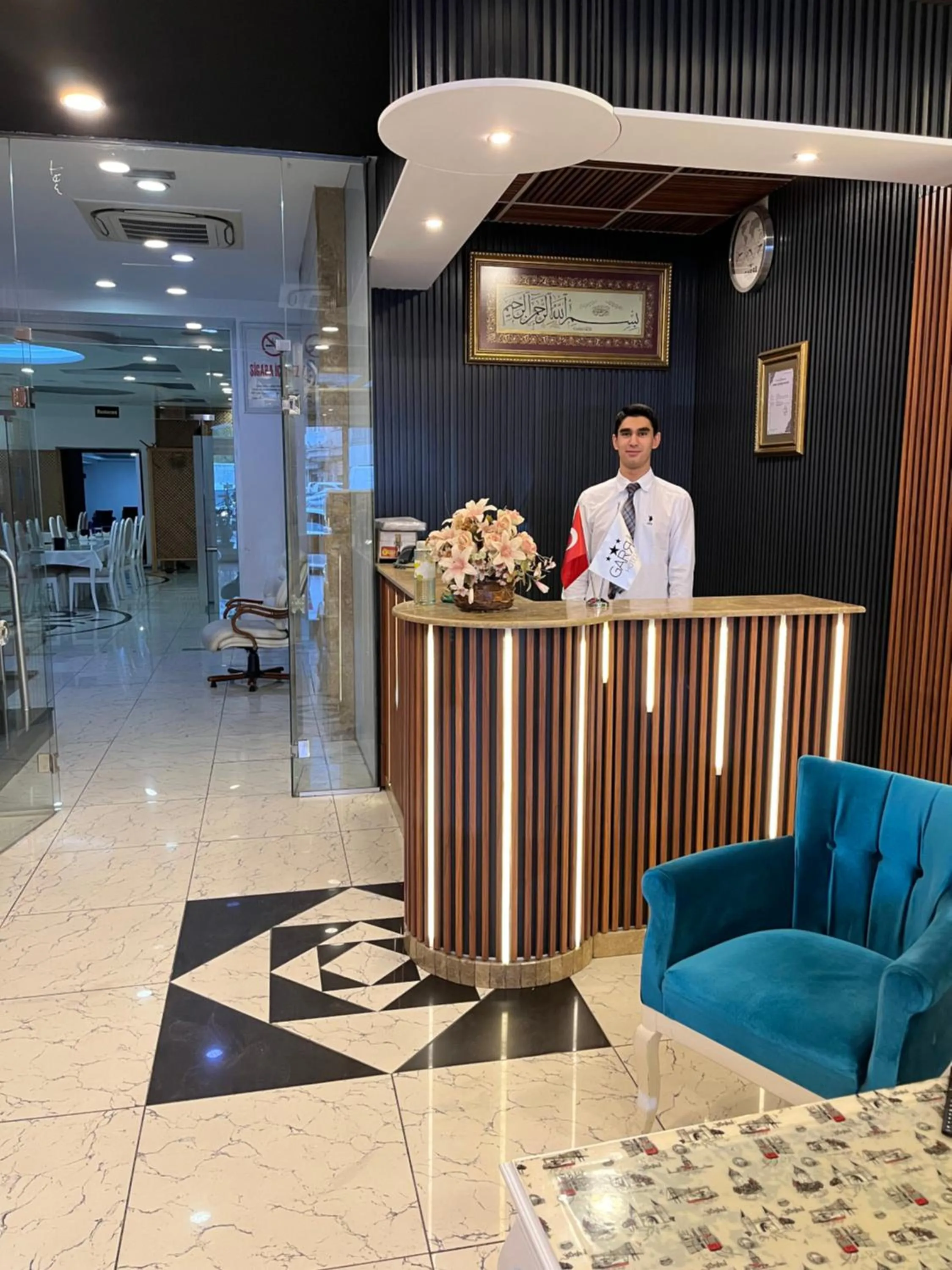 Lobby or reception in Garra Hotel