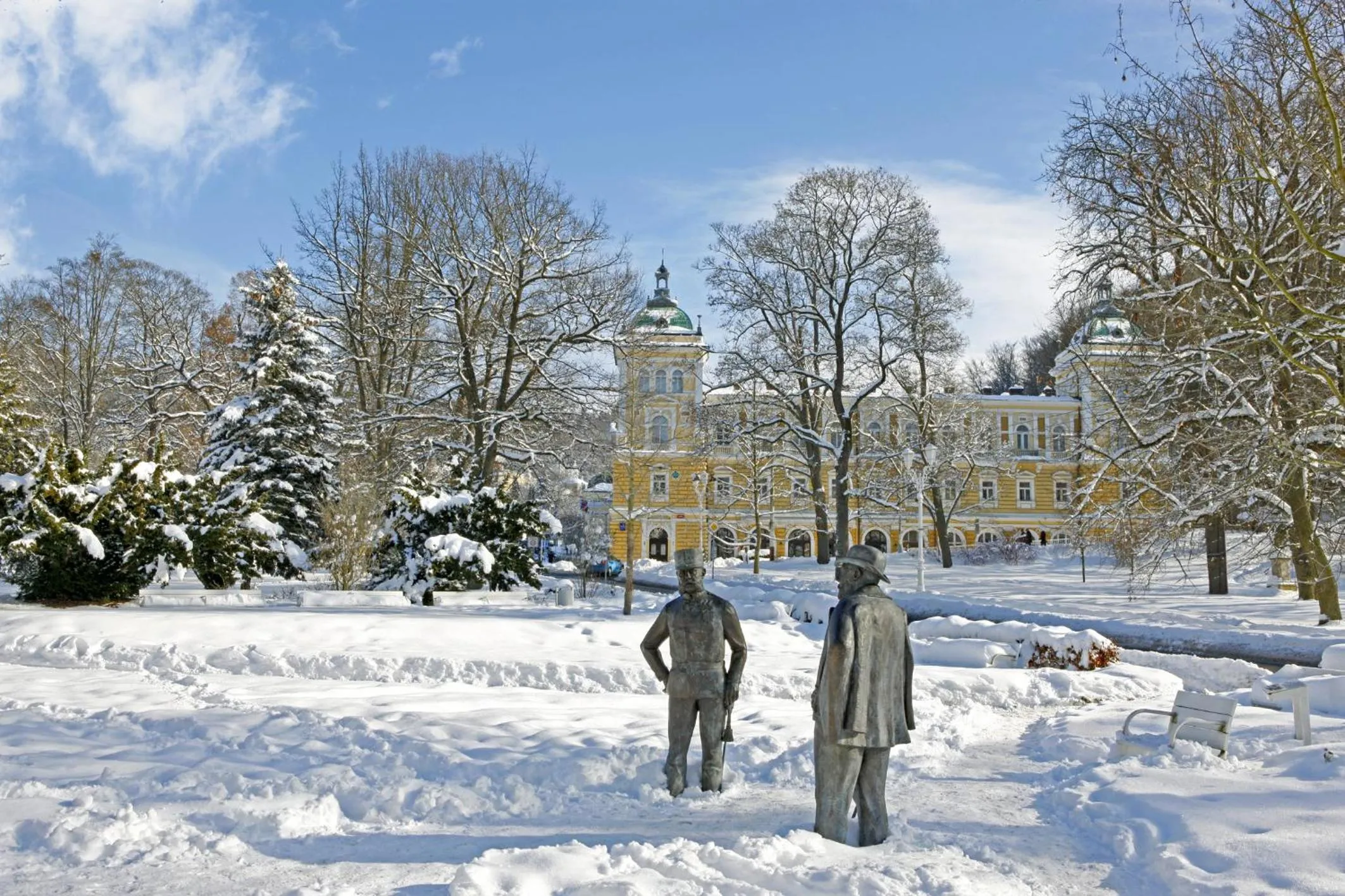 Property building in Ensana Nové Lázně