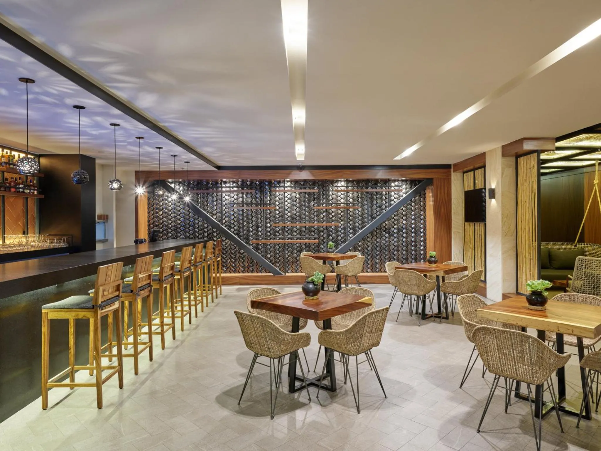 Lounge or bar in Grand Fiesta Americana Oaxaca