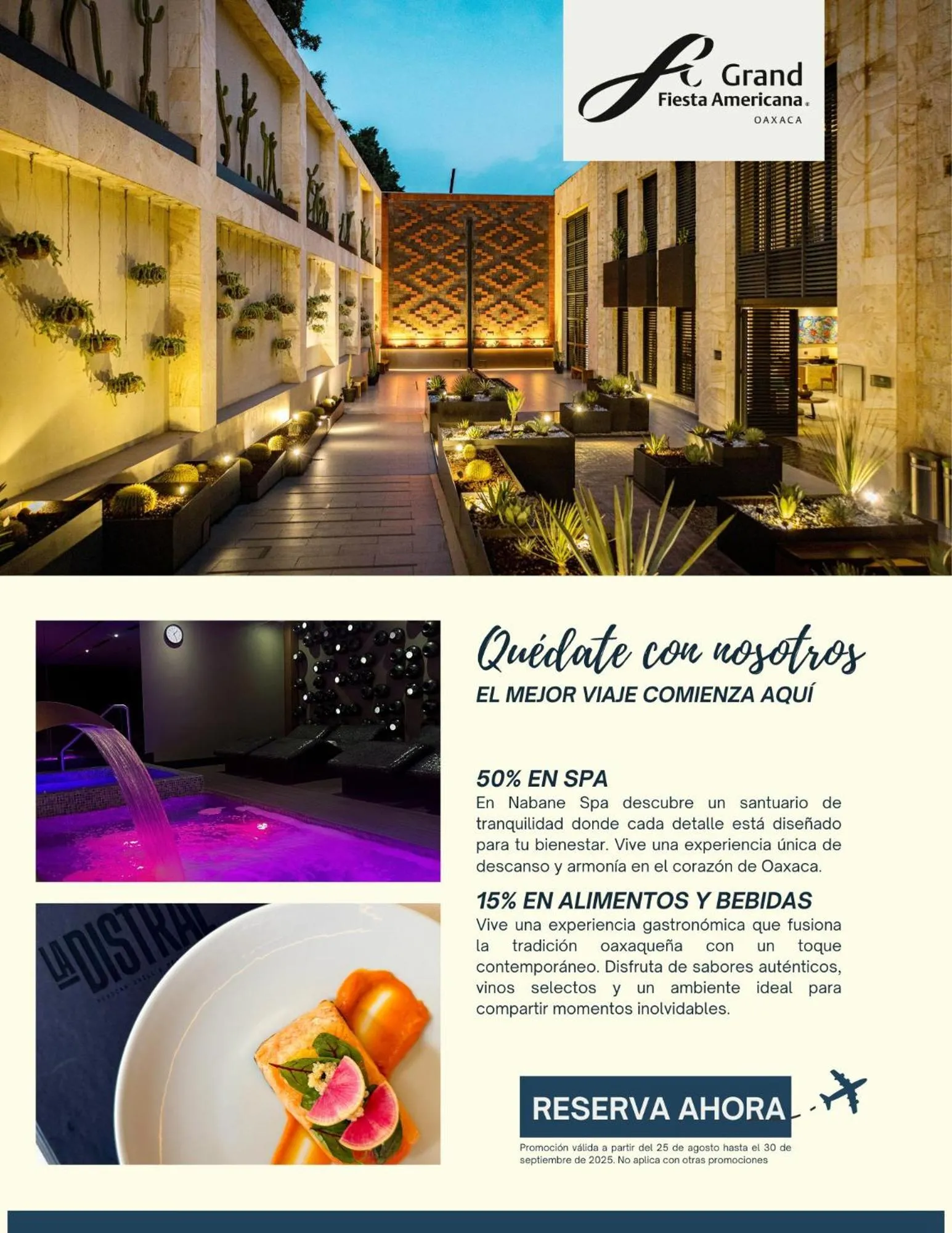 Restaurant/places to eat in Grand Fiesta Americana Oaxaca