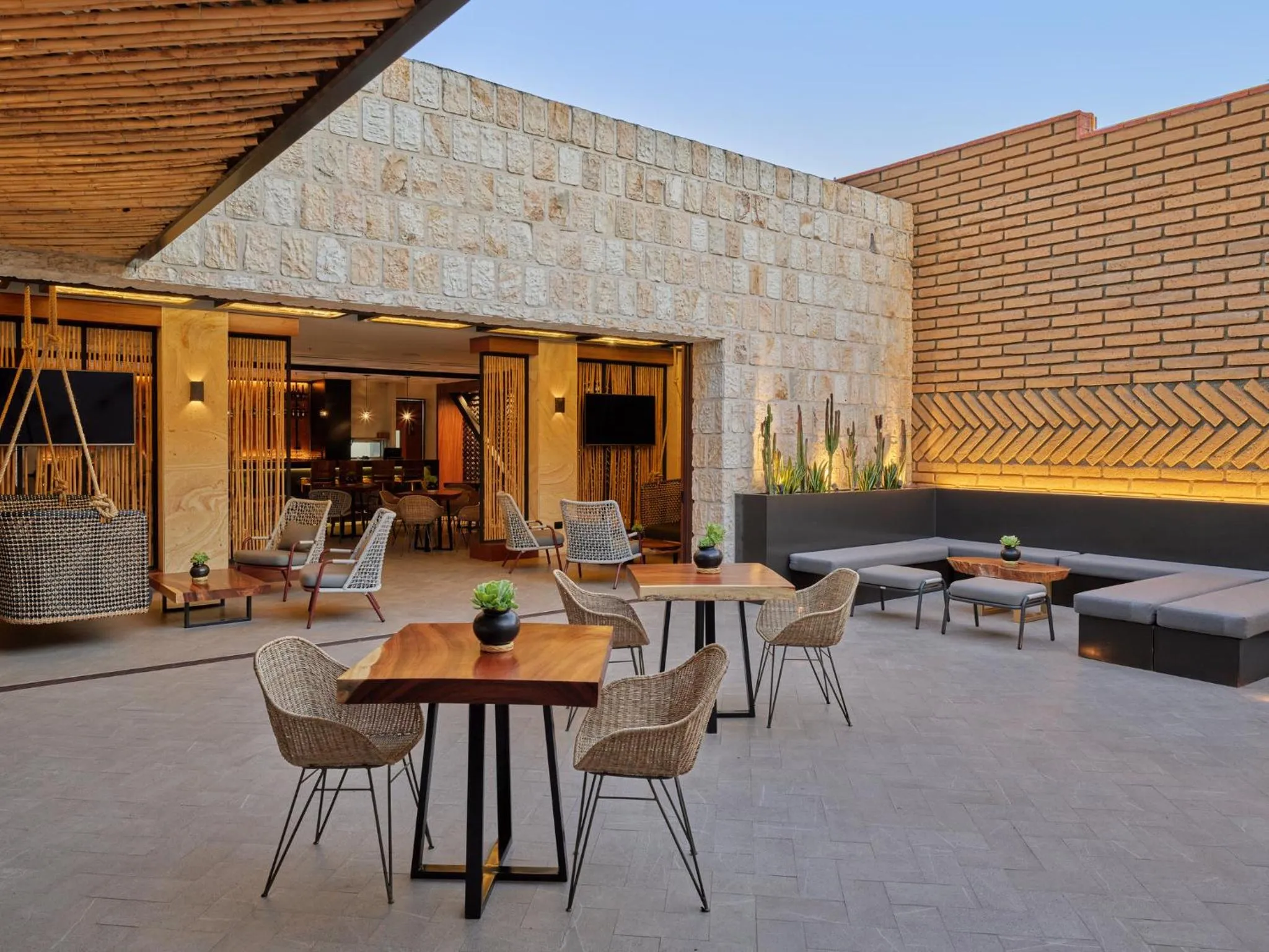 Lounge or bar in Grand Fiesta Americana Oaxaca