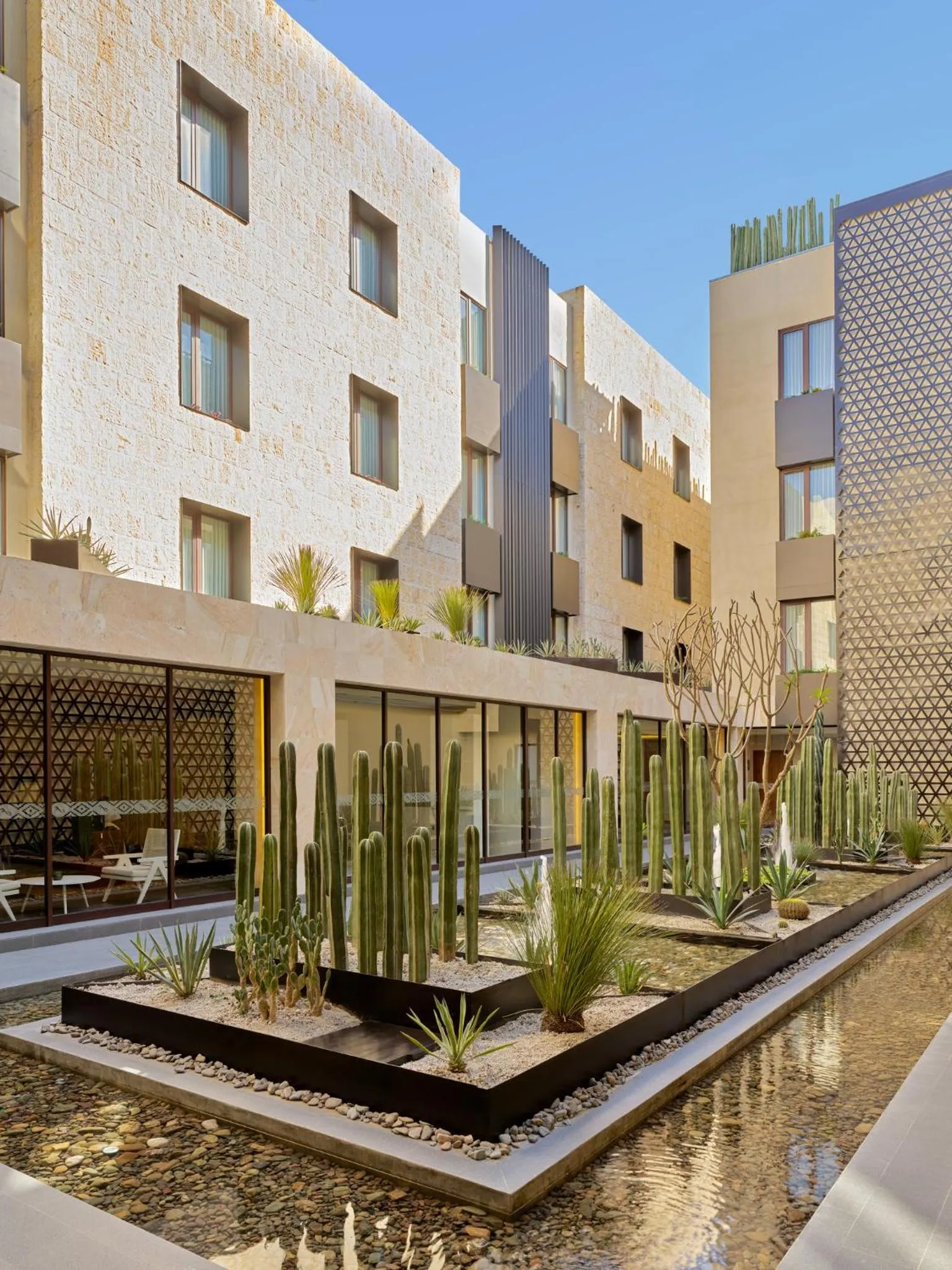 Inner courtyard view in Grand Fiesta Americana Oaxaca