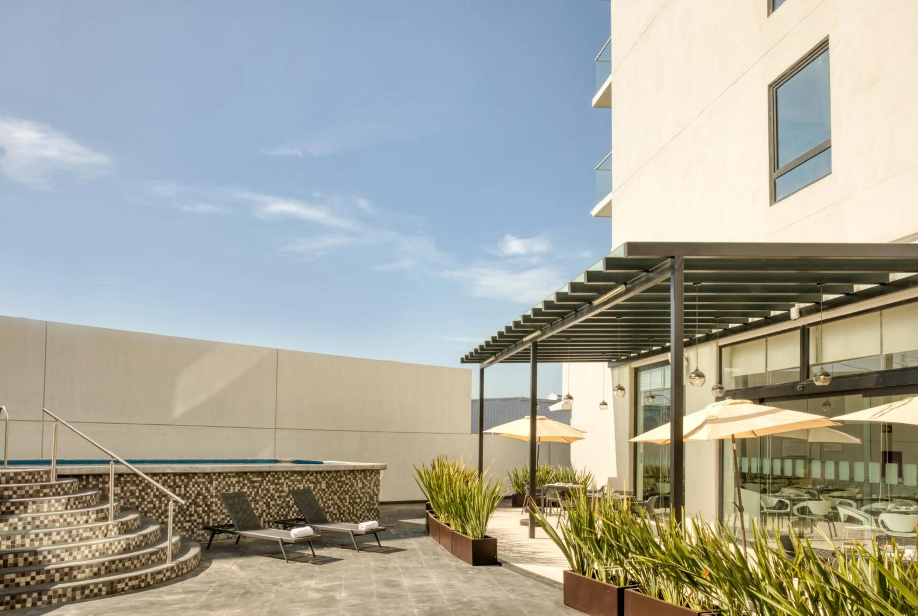 Balcony/Terrace in Fiesta Inn Guadalajara Aeropuerto