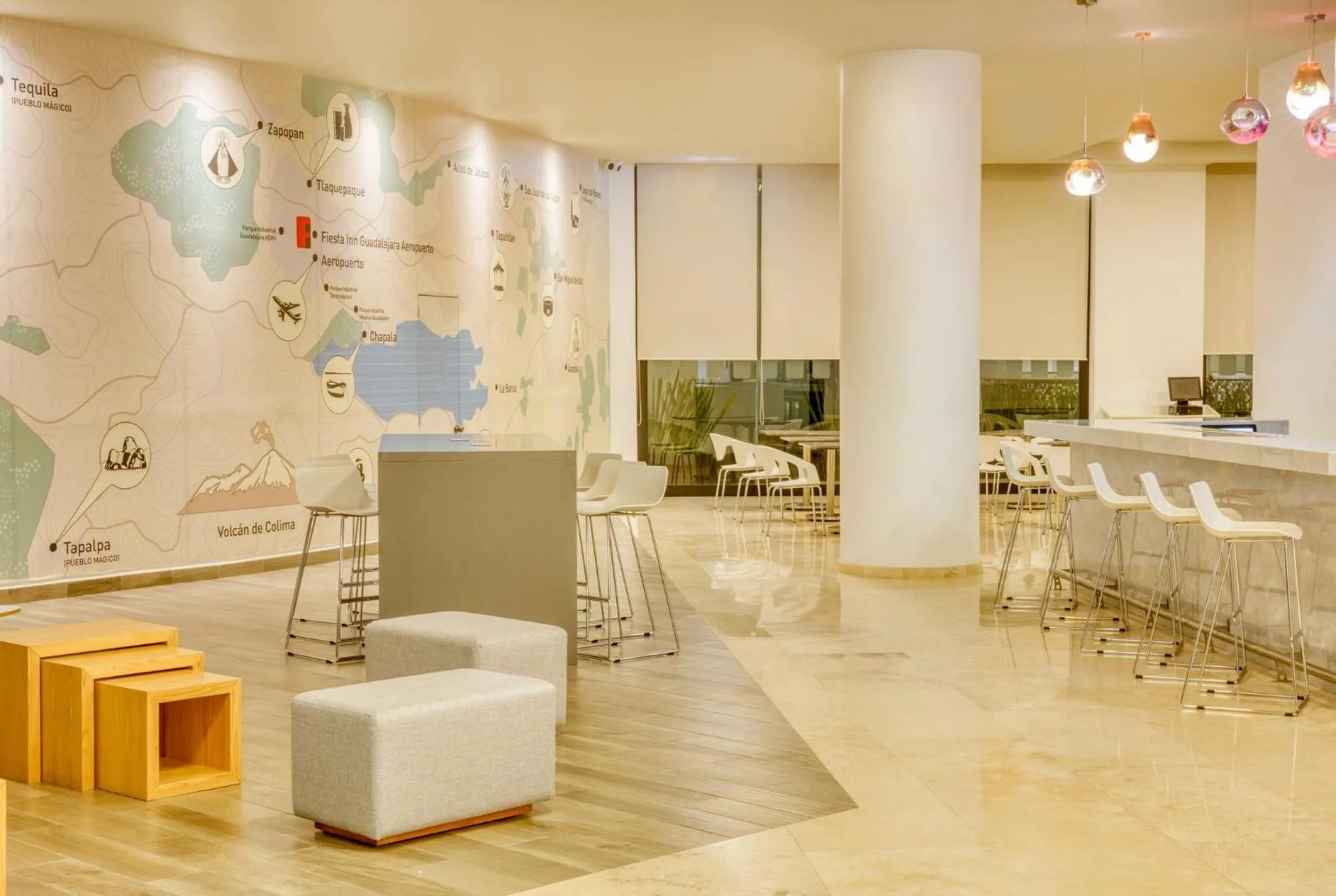 Restaurant/places to eat in Fiesta Inn Guadalajara Aeropuerto