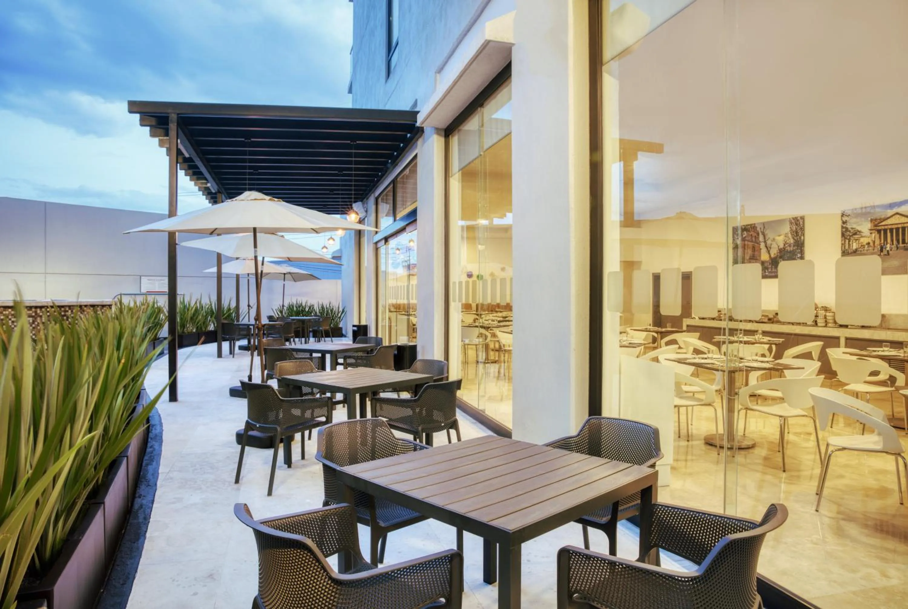 Balcony/Terrace in Fiesta Inn Guadalajara Aeropuerto