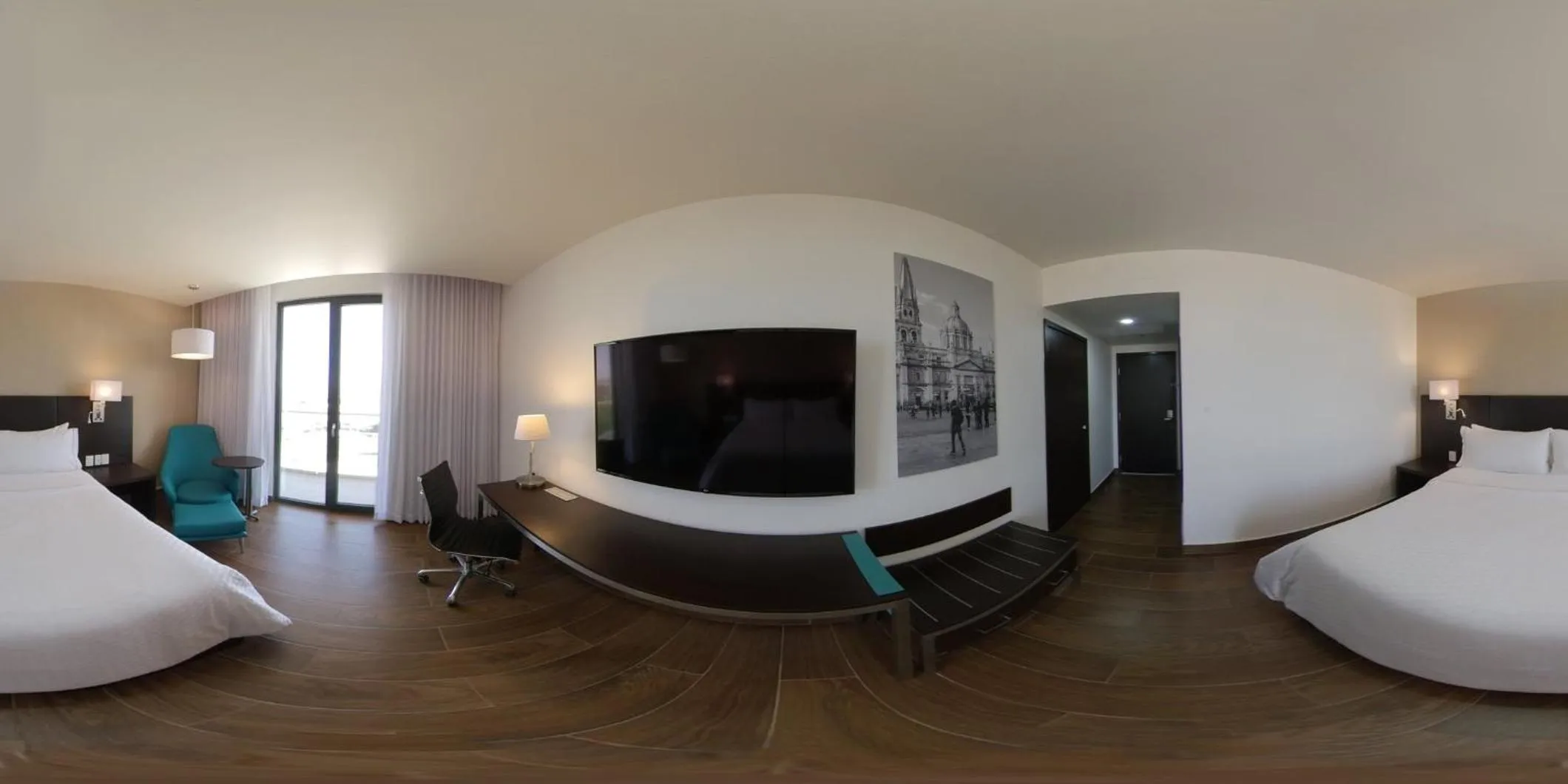 Bedroom, Bed in Fiesta Inn Guadalajara Aeropuerto