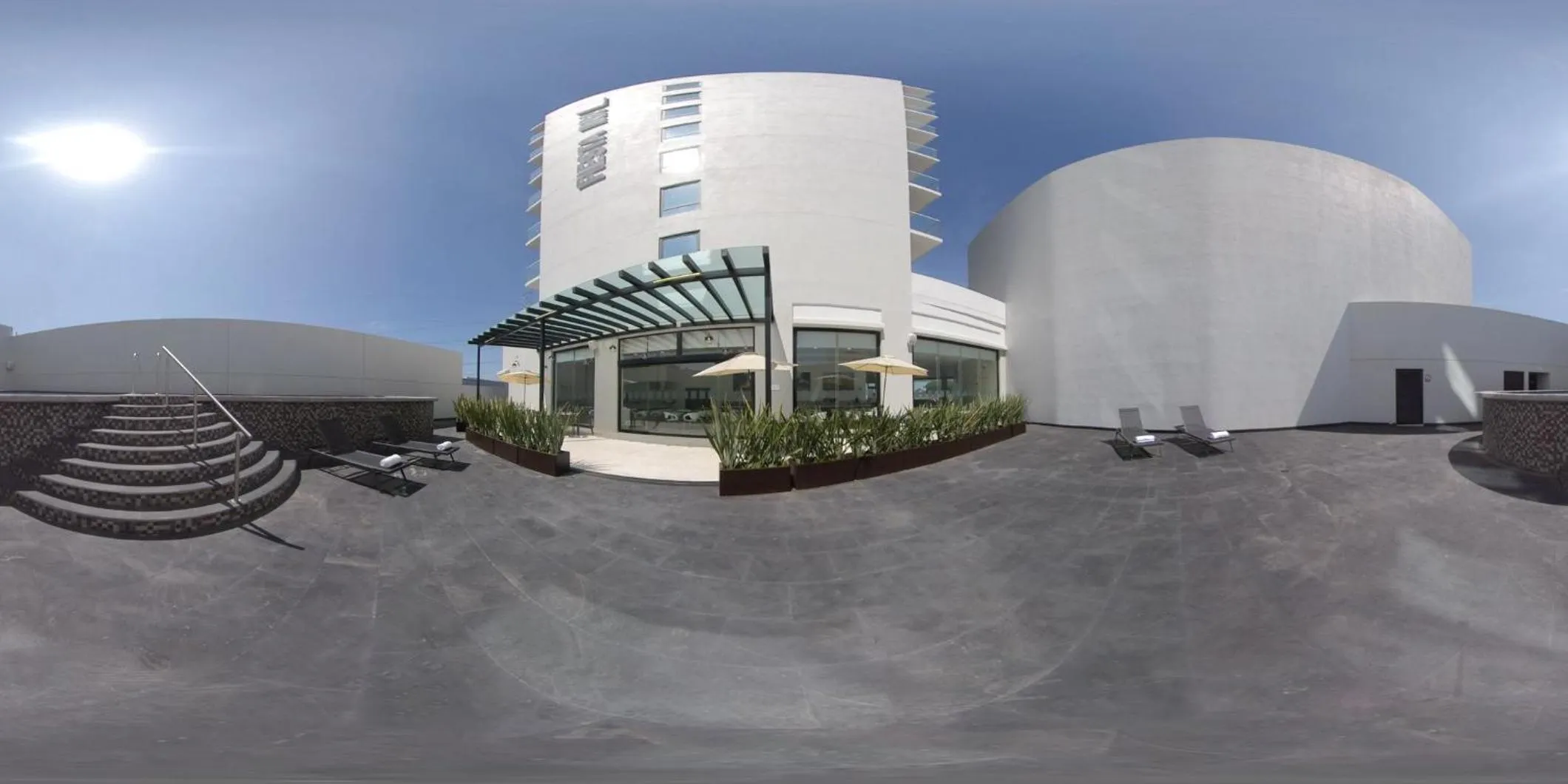 Balcony/Terrace in Fiesta Inn Guadalajara Aeropuerto
