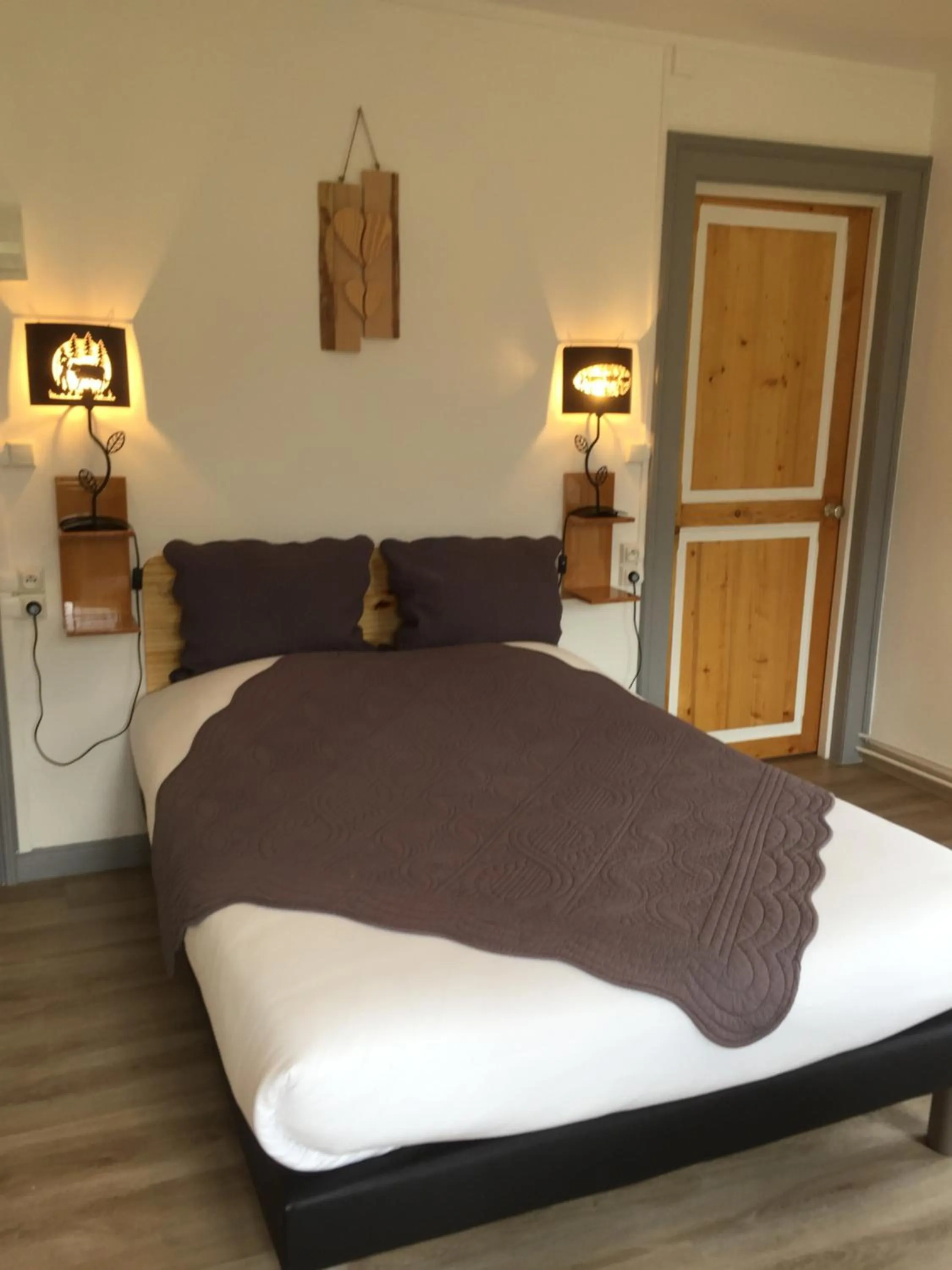 Bedroom, Bed in Chambres d'hôtes A la Fecht Nature et Bien-être