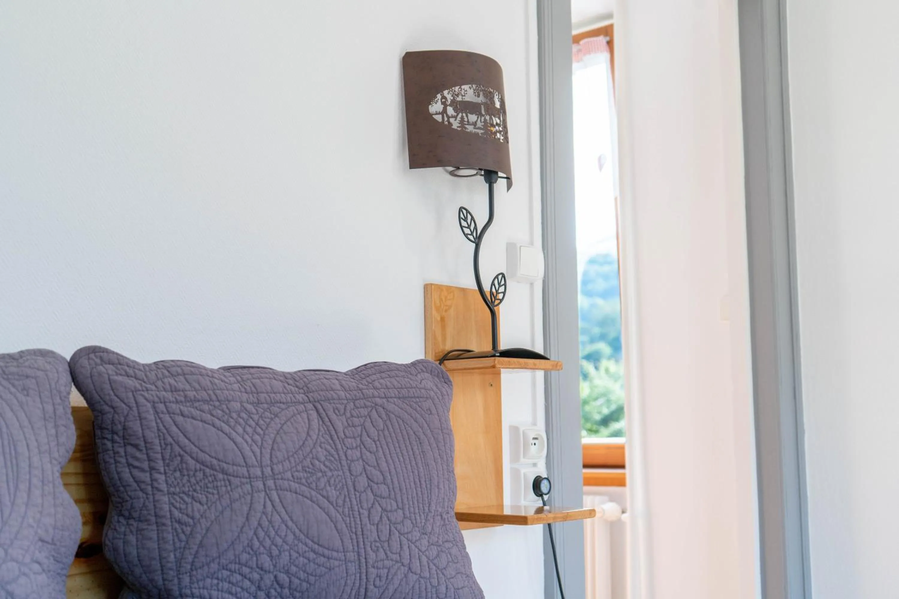 Bedroom in Chambres d'hôtes A la Fecht Nature et Bien-être