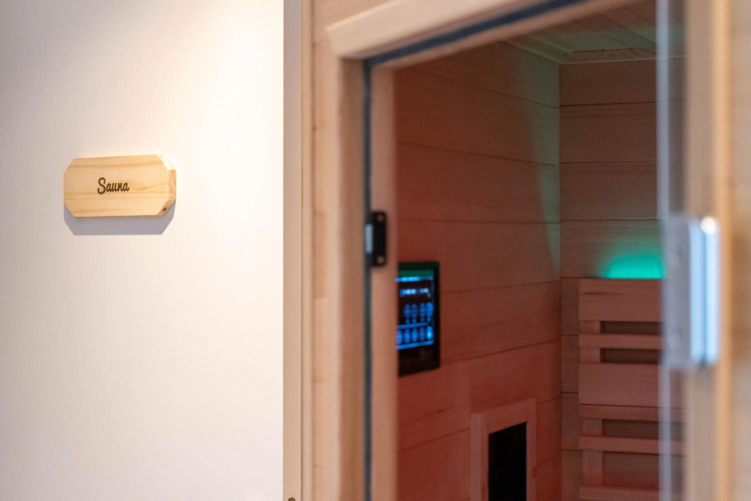 Sauna in Chambres d'hôtes A la Fecht Nature et Bien-être