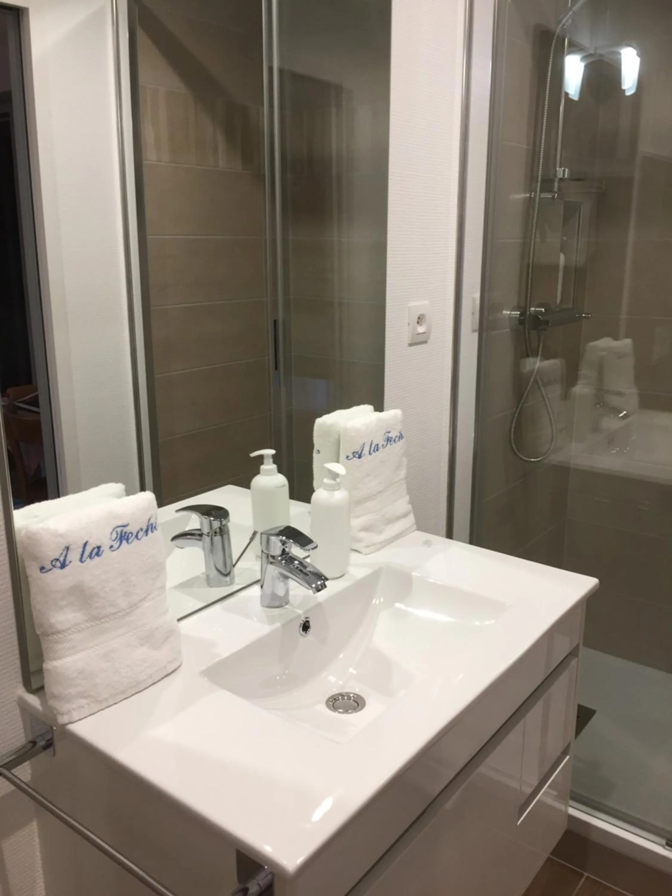 Shower in Chambres d'hôtes A la Fecht Nature et Bien-être