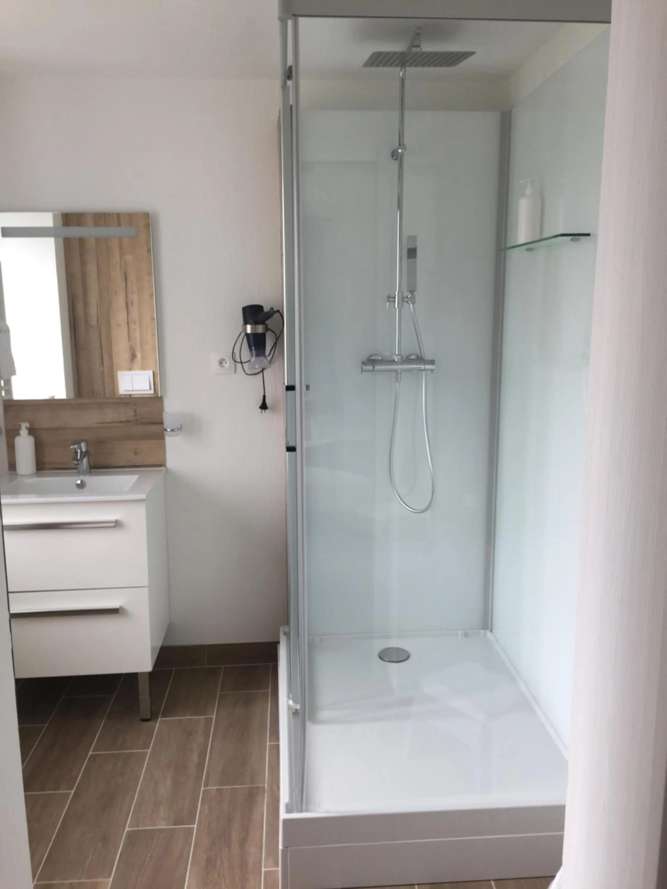 Bathroom in Chambres d'hôtes A la Fecht Nature et Bien-être