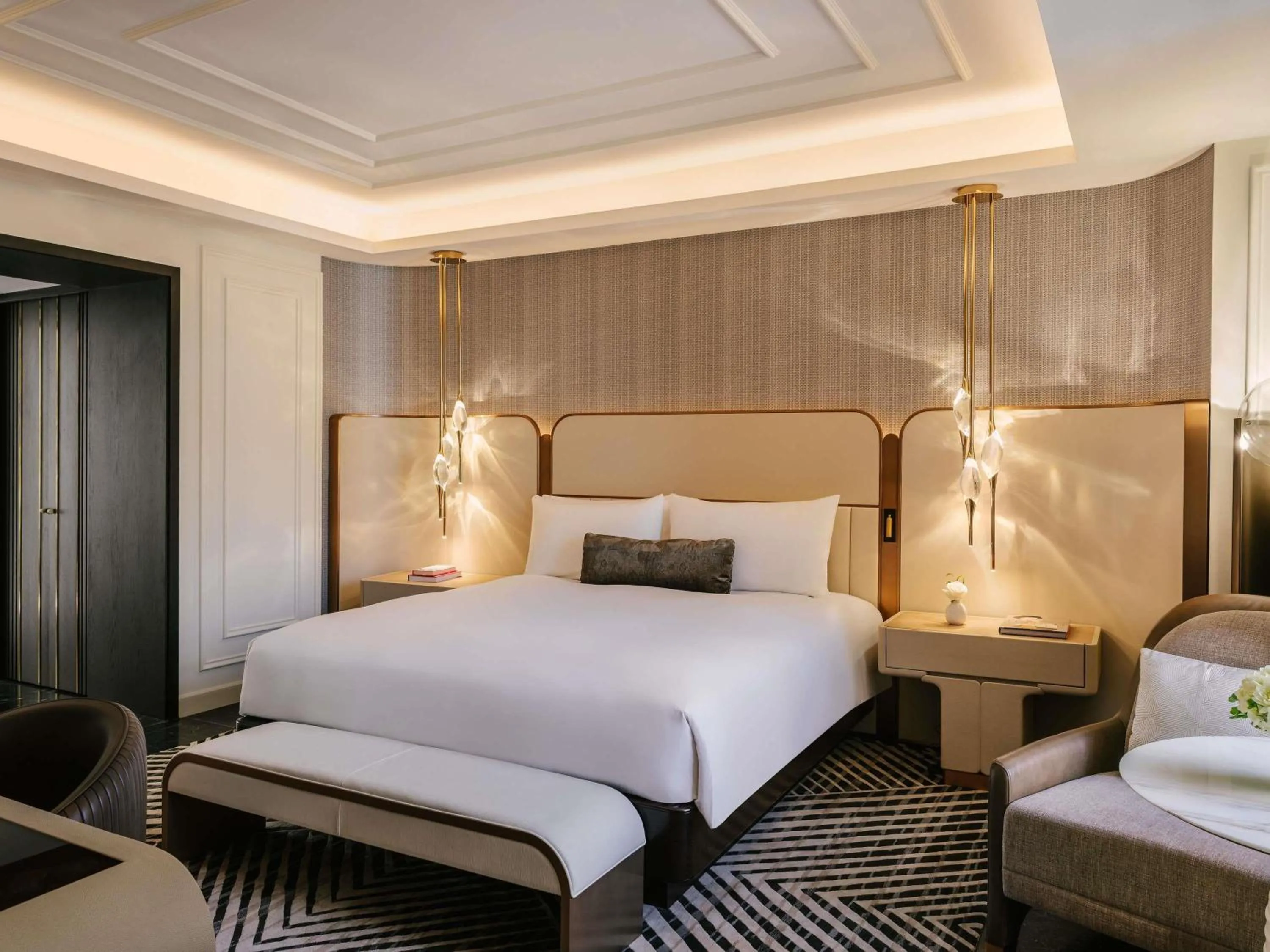 Bedroom, Bed in Sofitel New York