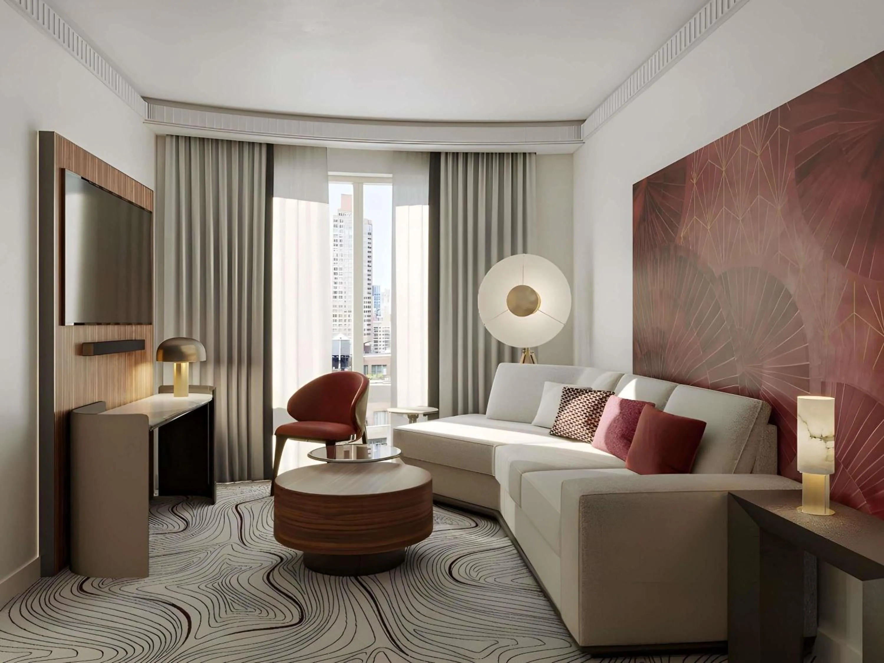 Bedroom in Sofitel New York