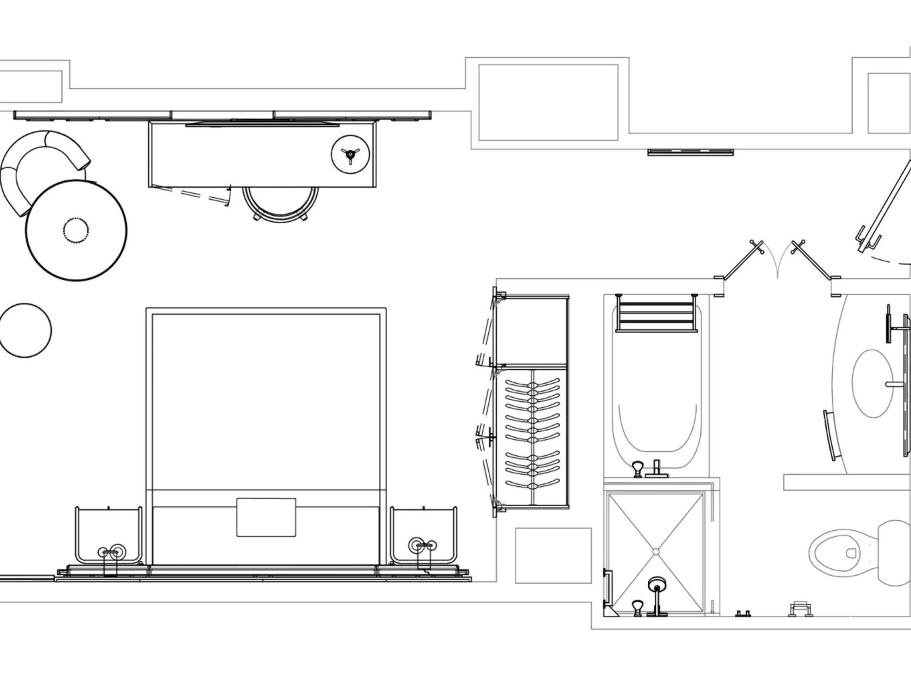 Bedroom in Sofitel New York
