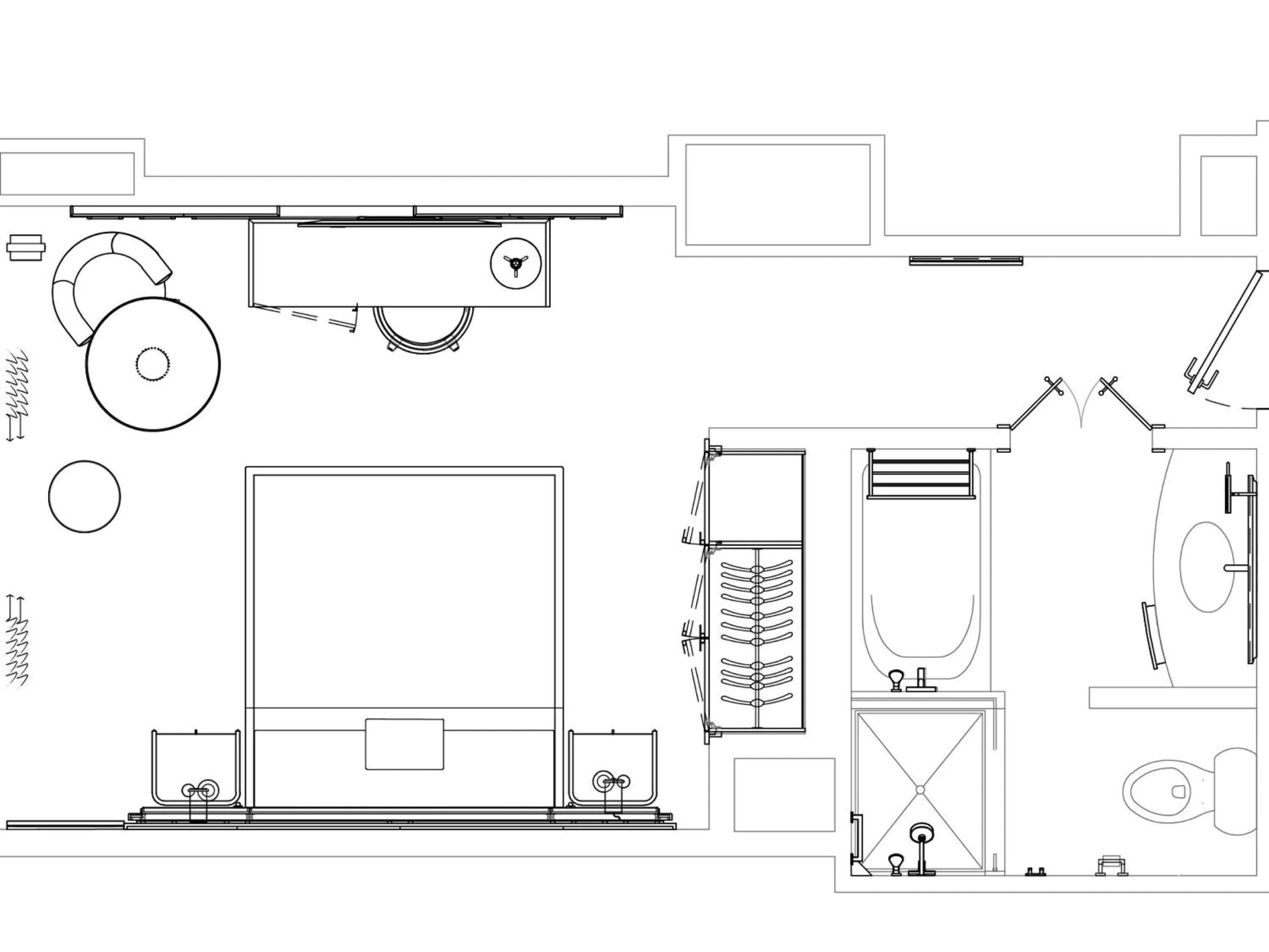 Bedroom in Sofitel New York