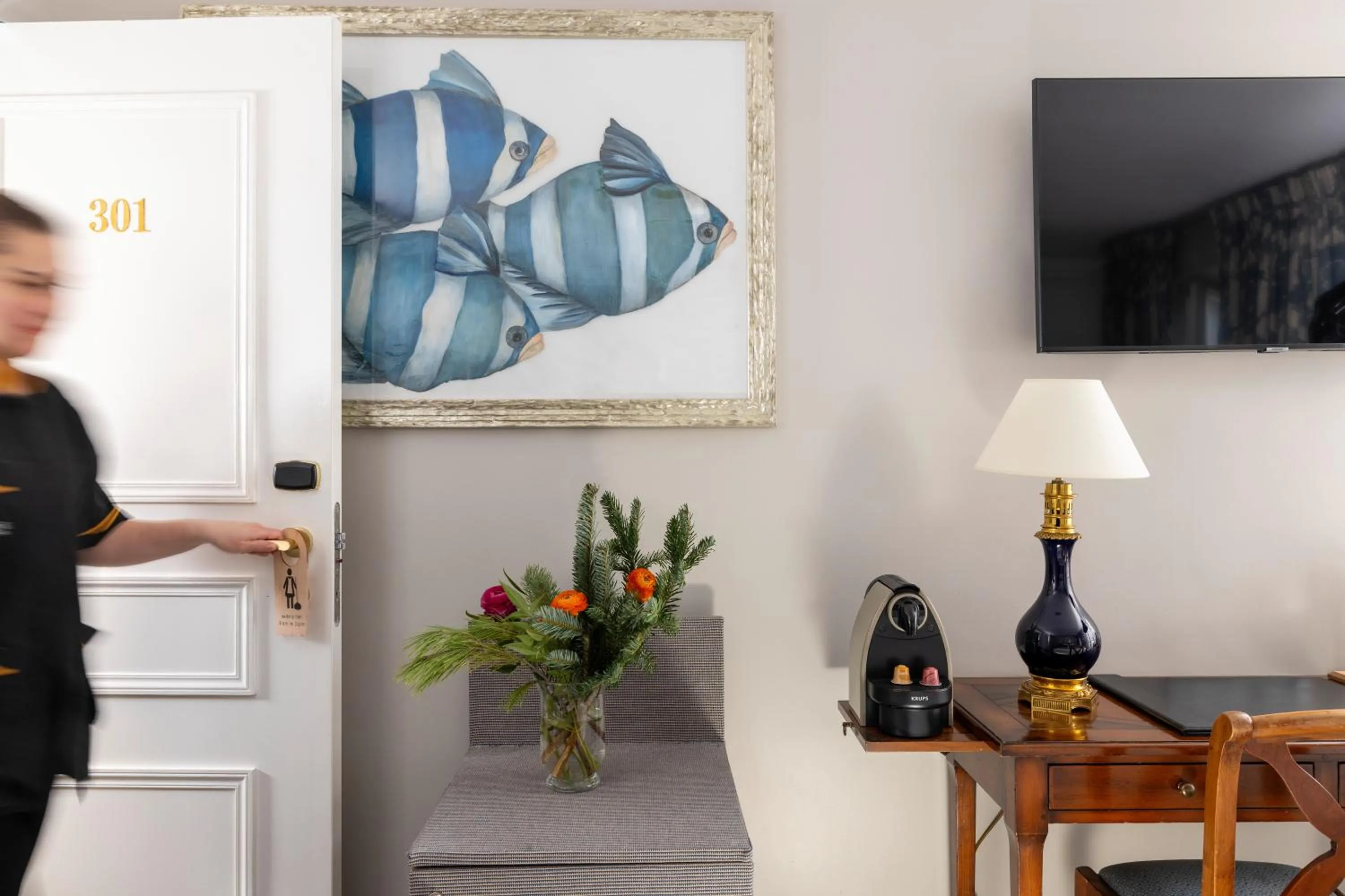 Coffee/tea facilities in Hôtel Le Relais des Halles